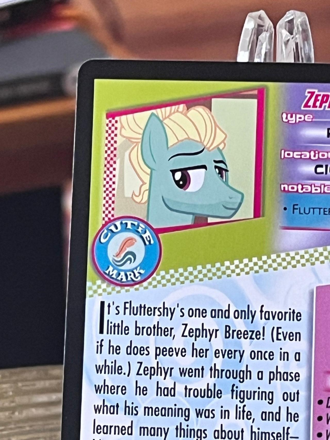 My Little Pony Trading Card Game 2017 Zephyr Breeze #30 — image 7