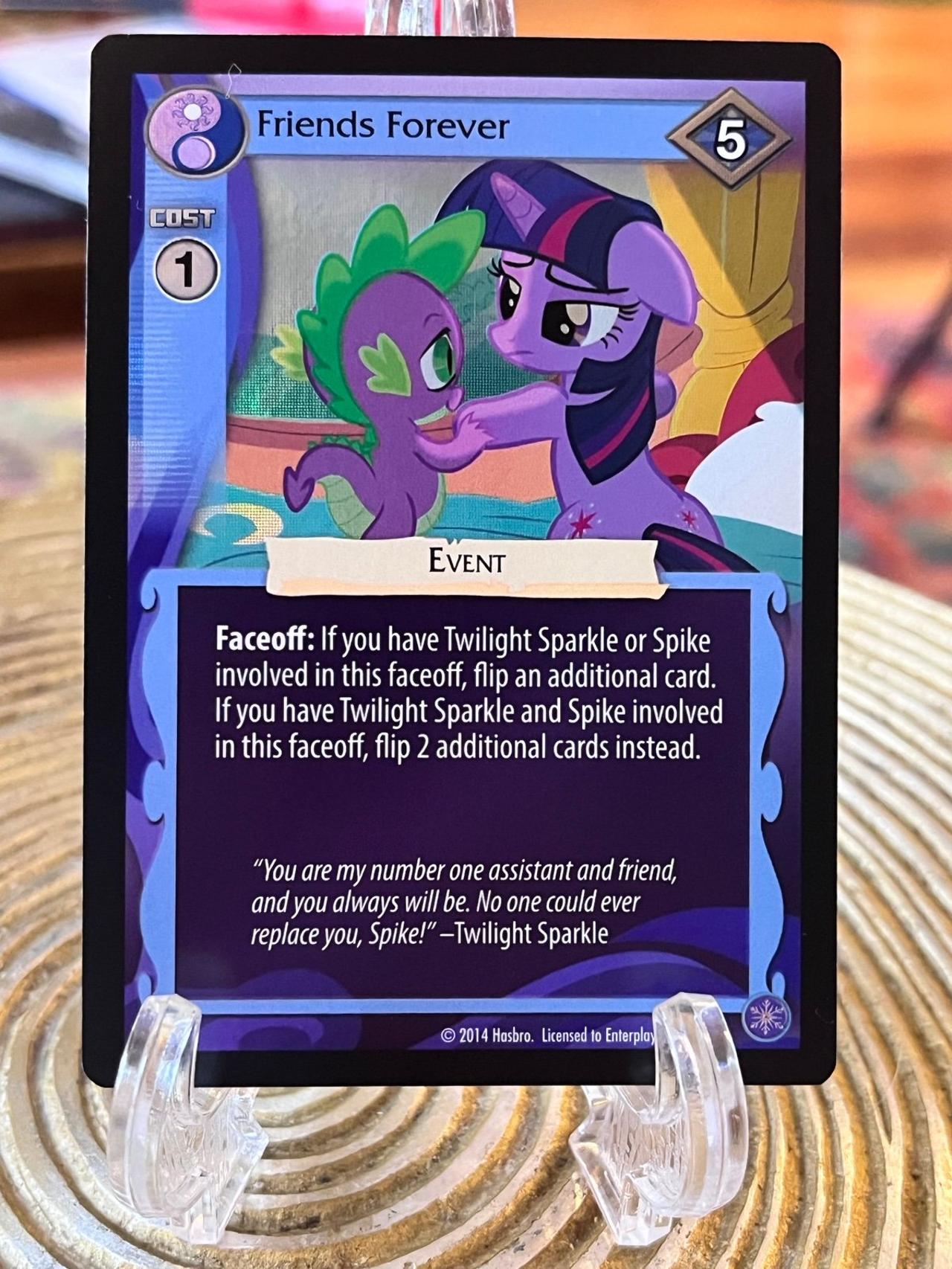 My Little Pony Trading Card Game Friends Forever #f35 Foil