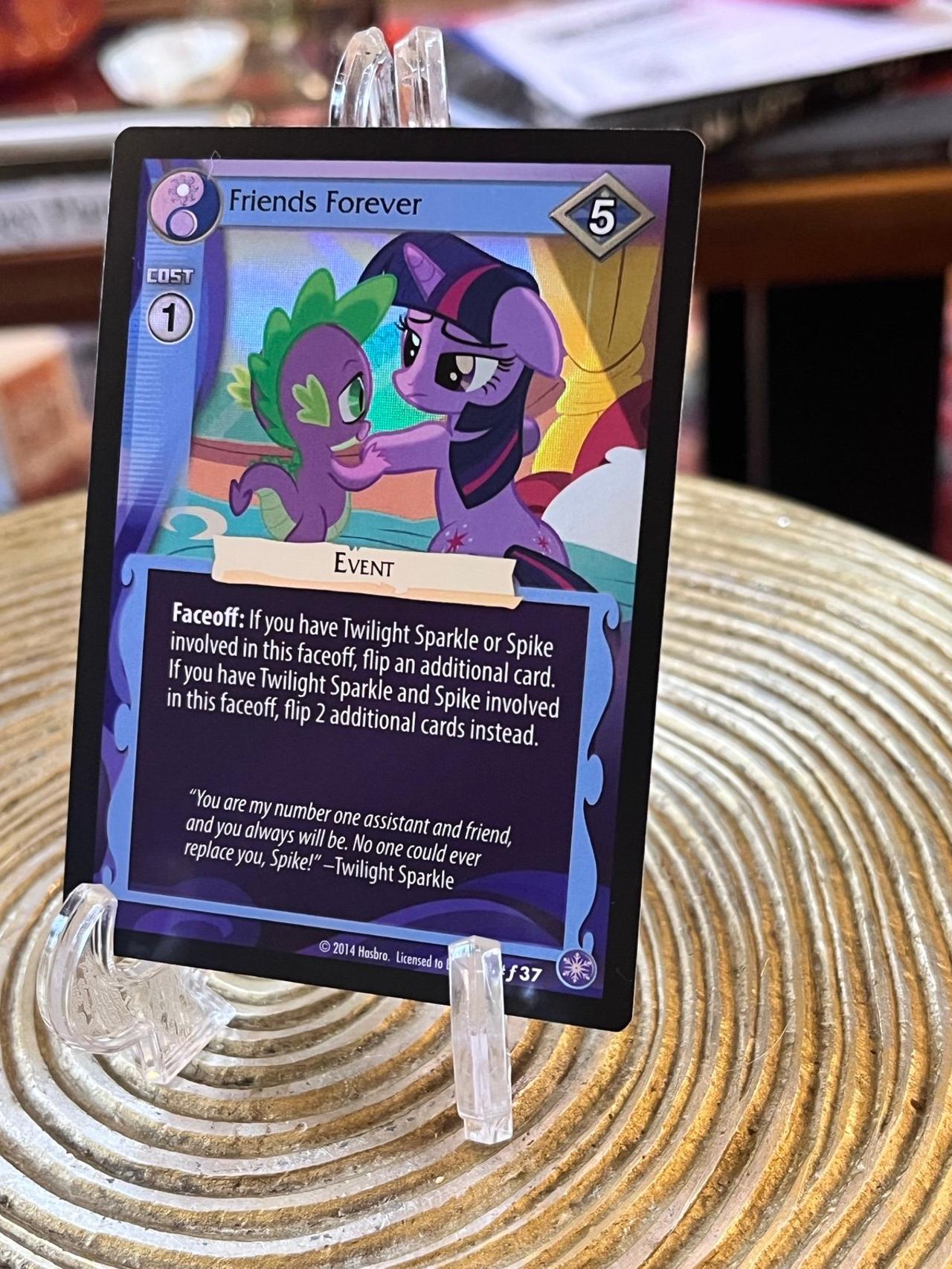 My Little Pony Trading Card Game Friends Forever #f35 Foil — image 6