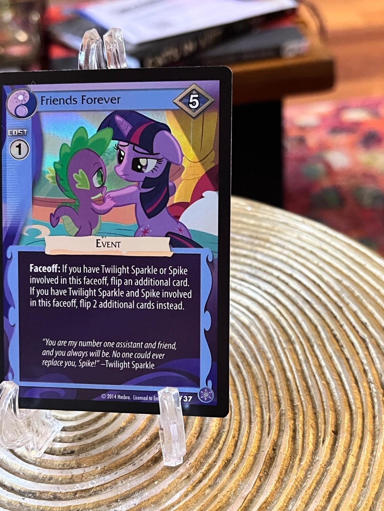 My Little Pony Trading Card Game Friends Forever #f35 Foil — image 7
