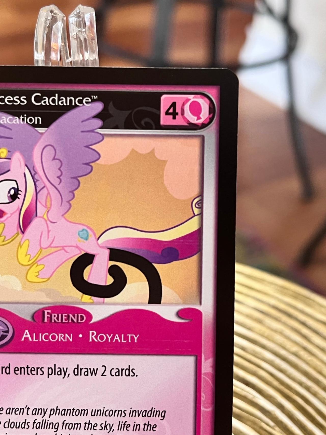 My Little Pony Trading Card Game Princess Cadence on Vacation #37c — image 3