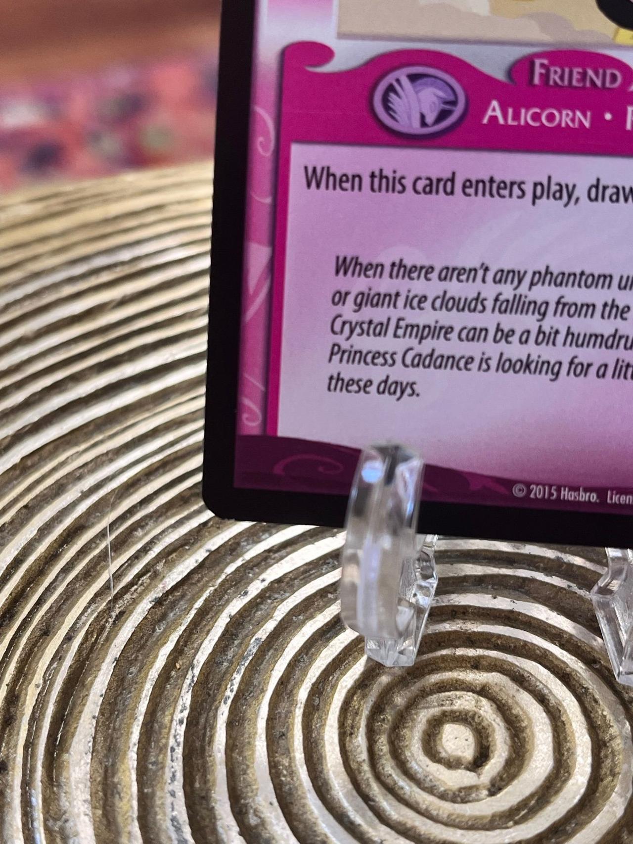My Little Pony Trading Card Game Princess Cadence on Vacation #37c — image 5