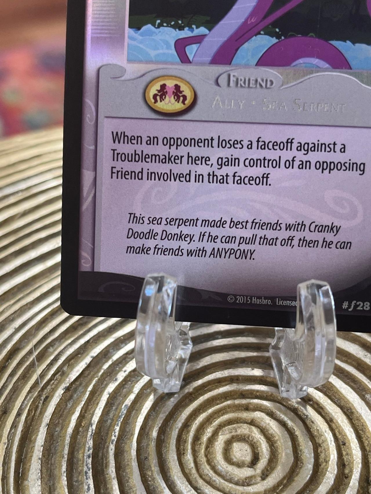 My Little Pony Trading Card Game Steven Magnet Great Guy #f28 — image 6