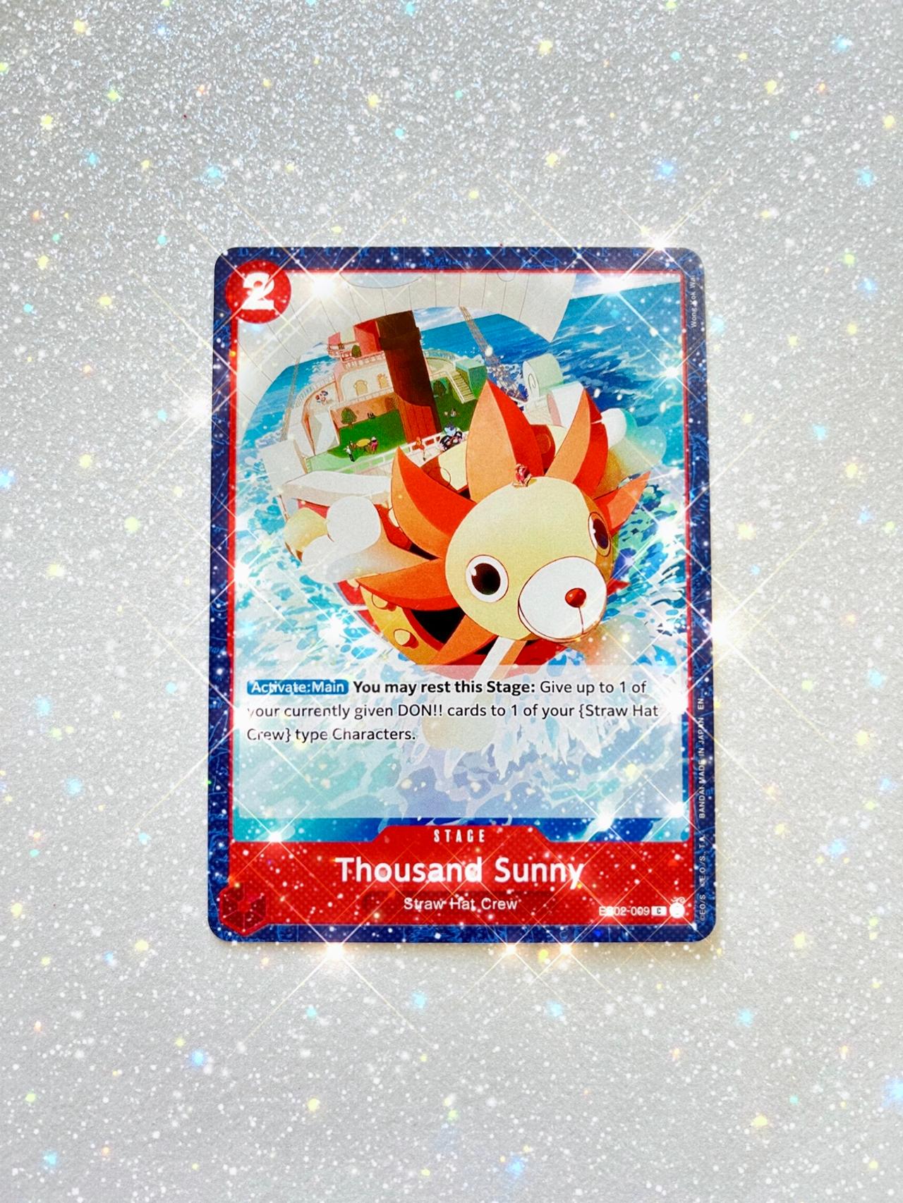 One Piece 25th Anniversary TCG EB02-009 Thousand Sunny ENGLISH READ
