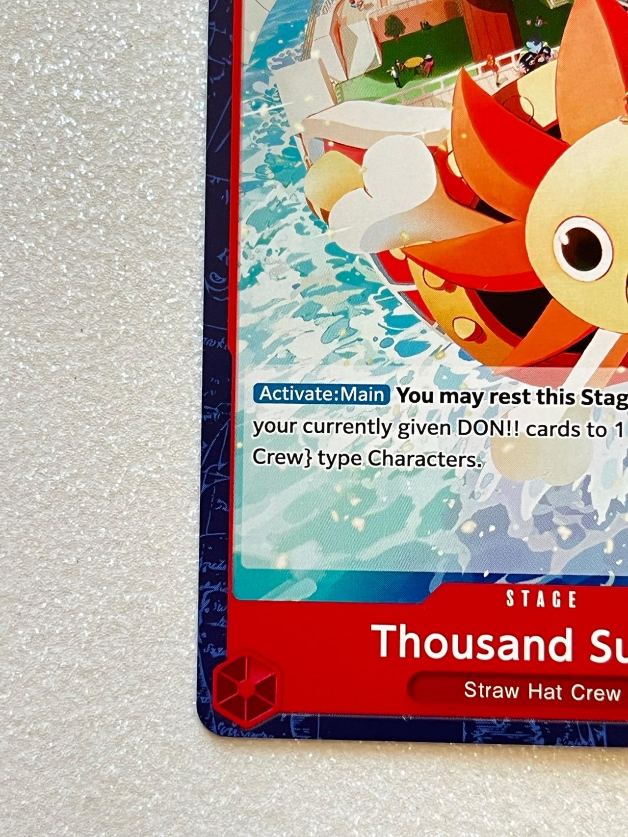 One Piece 25th Anniversary TCG EB02-009 Thousand Sunny ENGLISH READ — image 3