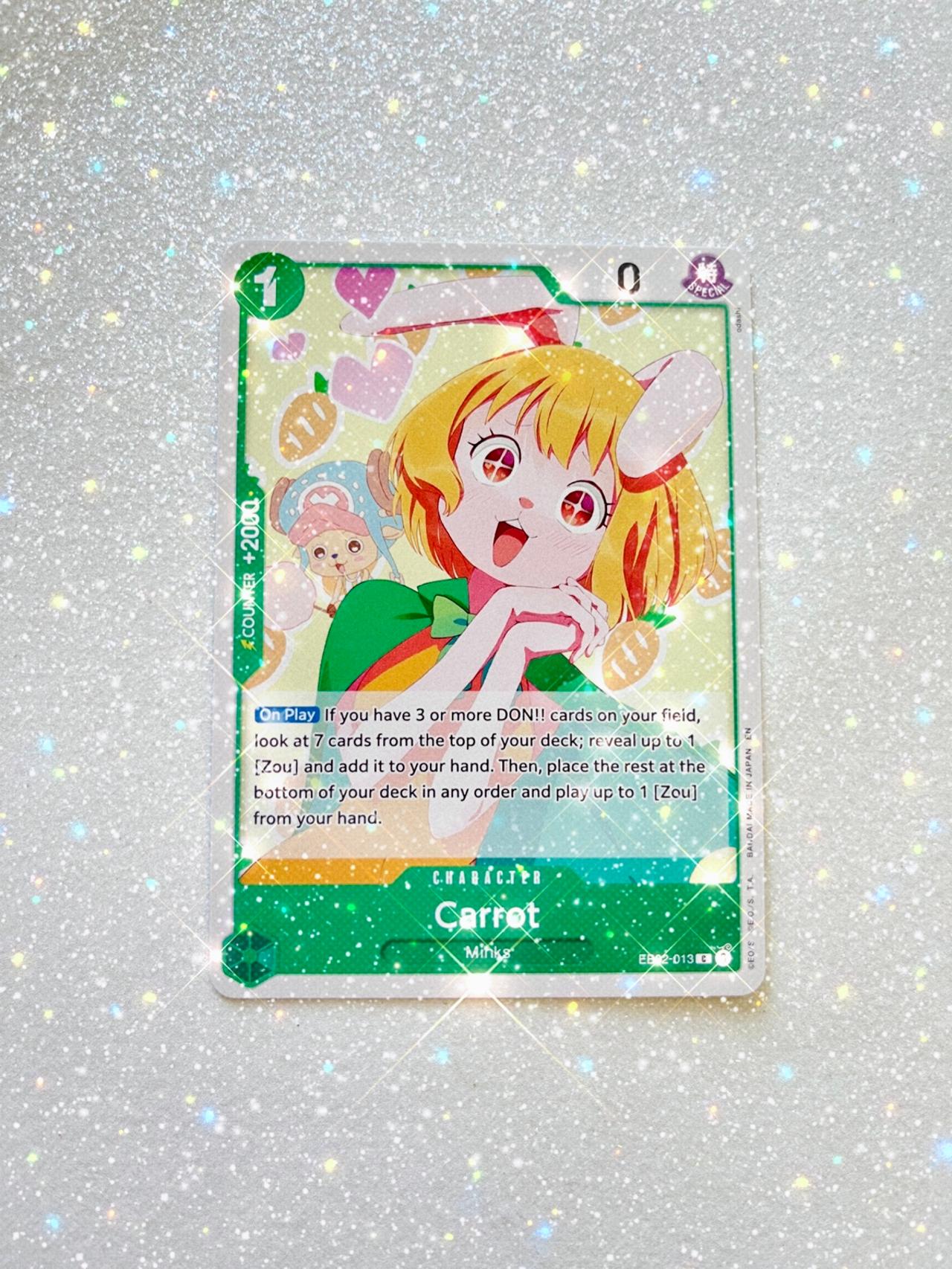 One Piece 25th Anniversary TCG EB02-013 Carrot ENGLISH READ