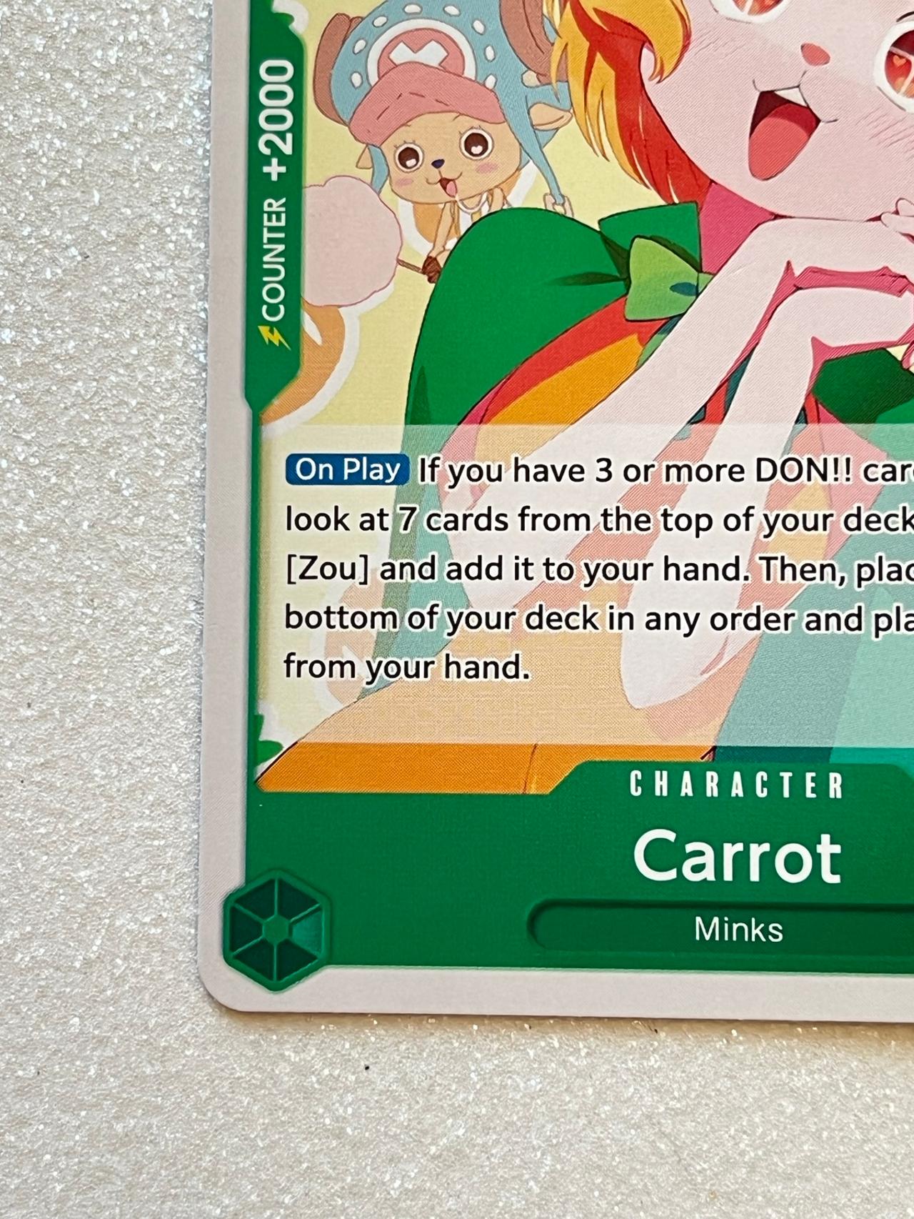 One Piece 25th Anniversary TCG EB02-013 Carrot ENGLISH READ — image 2
