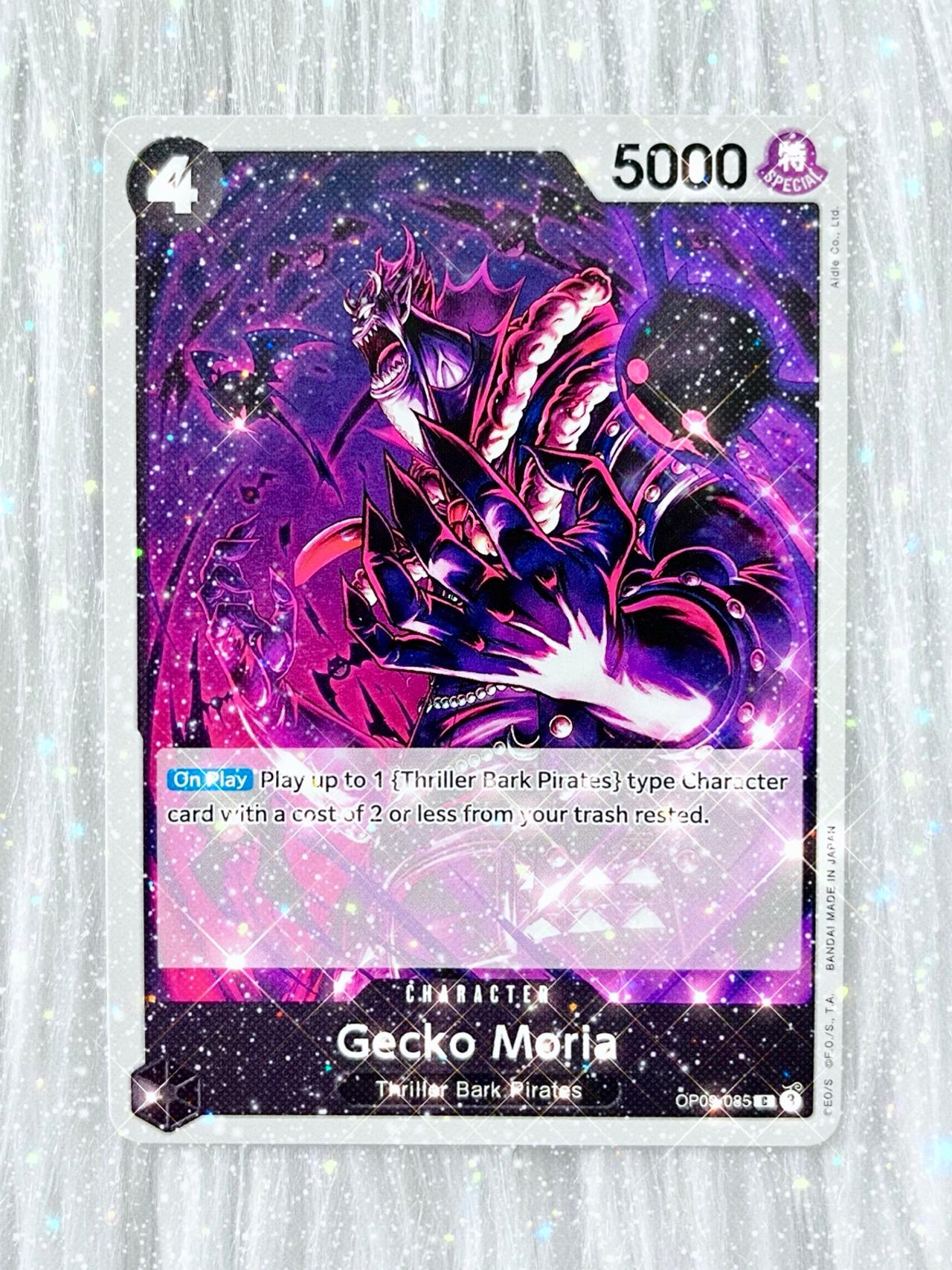 One Piece EITNW TCG OP09-085 Gecko Moria ENGLISH READ