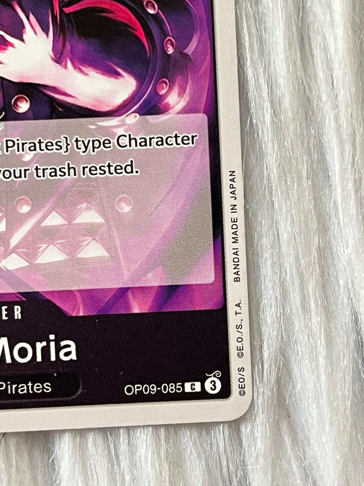 One Piece EITNW TCG OP09-085 Gecko Moria ENGLISH READ — image 3