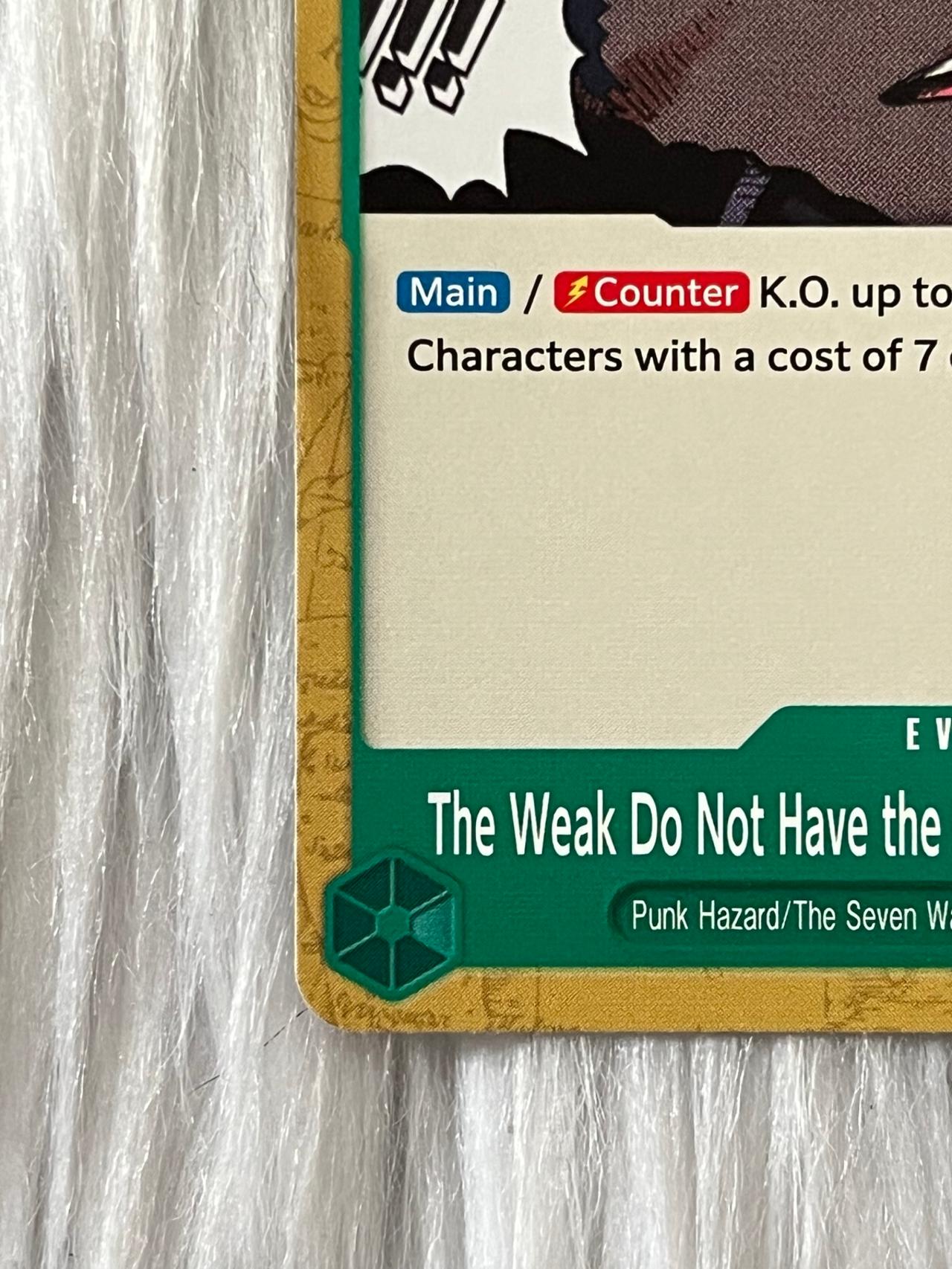 One Piece Royal Blood TCG OP10-040 The Weak Do Not Have the Right.. ENGLISH READ — image 2