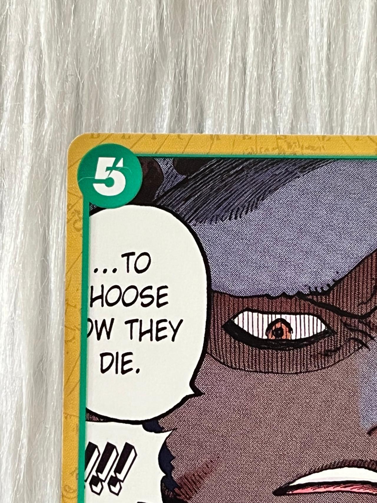 One Piece Royal Blood TCG OP10-040 The Weak Do Not Have the Right.. ENGLISH READ — image 5