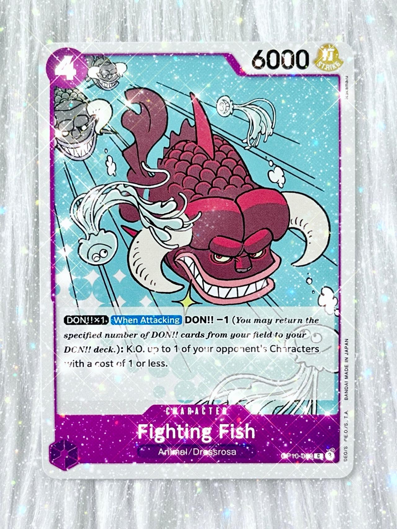 One Piece Royal Blood TCG OP10-069 Fighting Fish ENGLISH READ