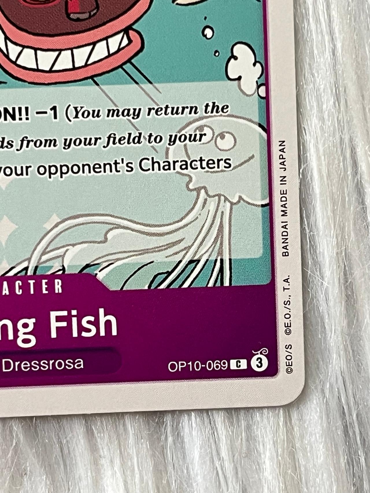 One Piece Royal Blood TCG OP10-069 Fighting Fish ENGLISH READ — image 3