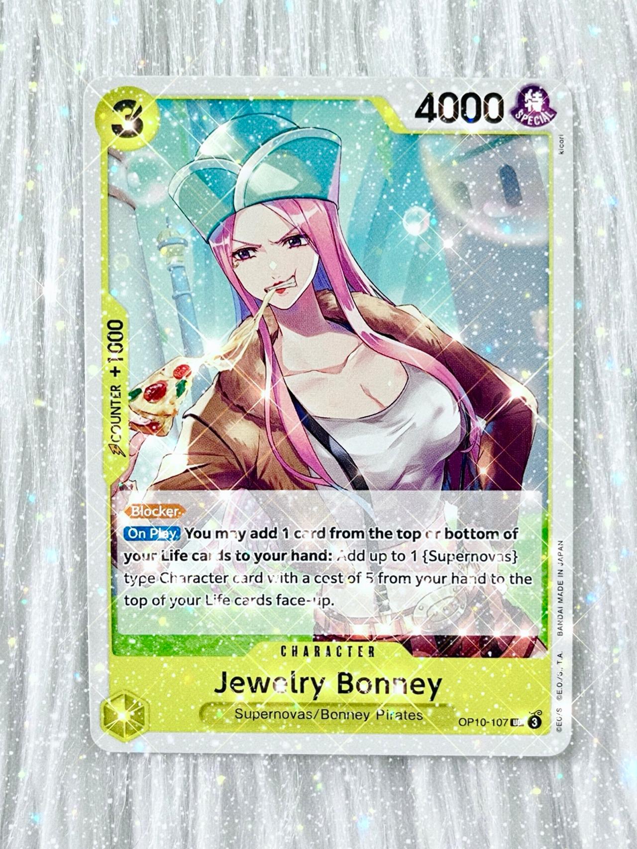 One Piece Royal Blood TCG OP10-107 Jewelry Bonney ENGLISH READ