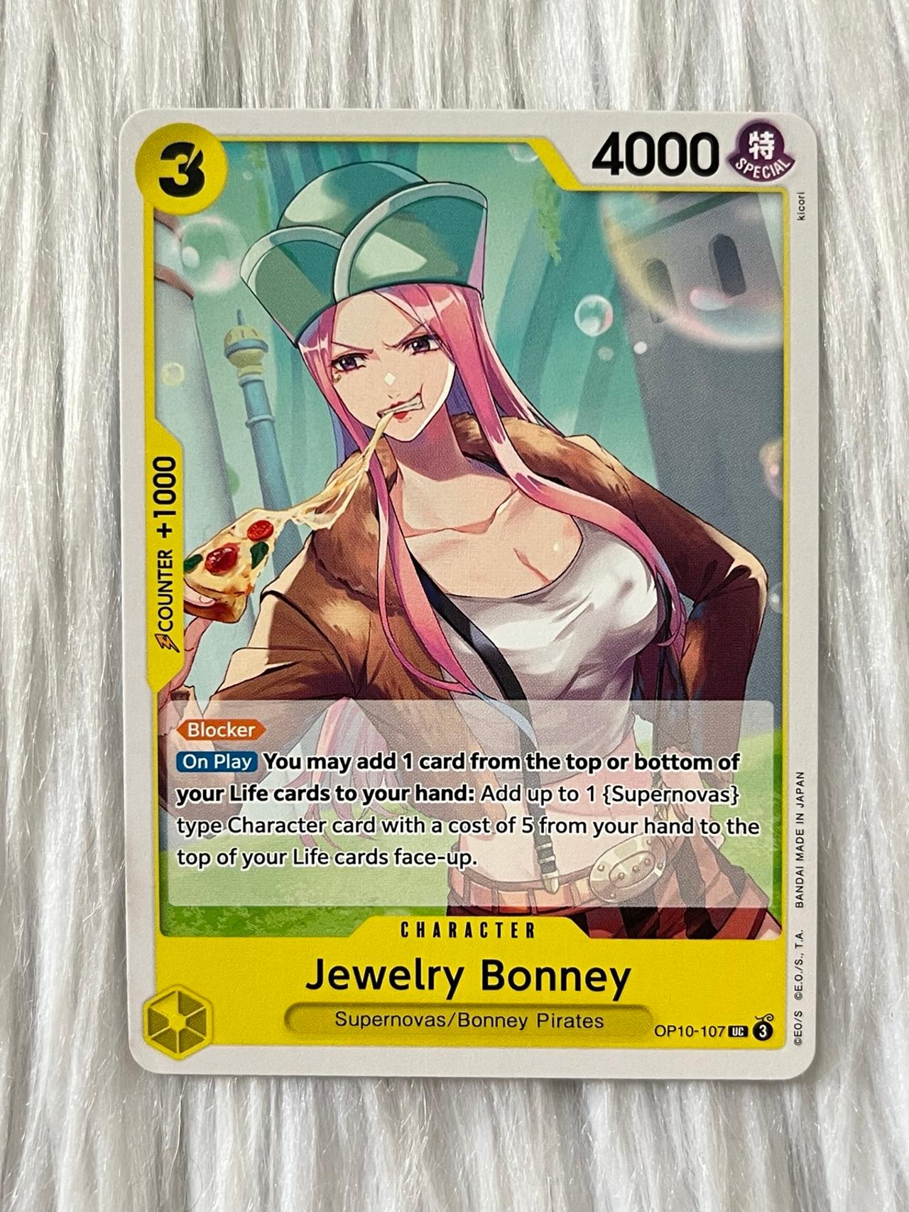 One Piece Royal Blood TCG OP10-107 Jewelry Bonney ENGLISH READ — image 11