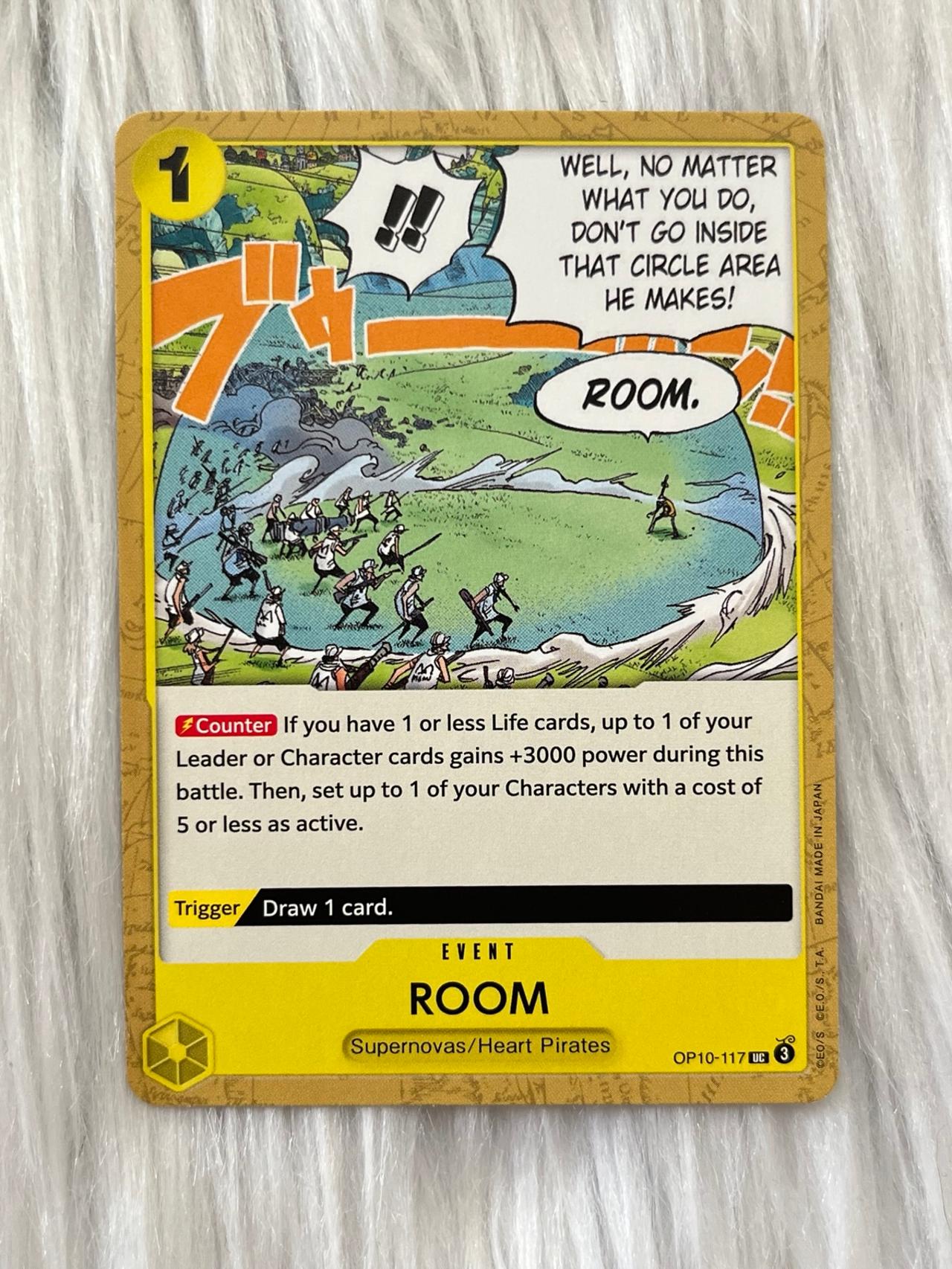 One Piece Royal Blood TCG OP10-117 ROOM ENGLISH READ — image 2