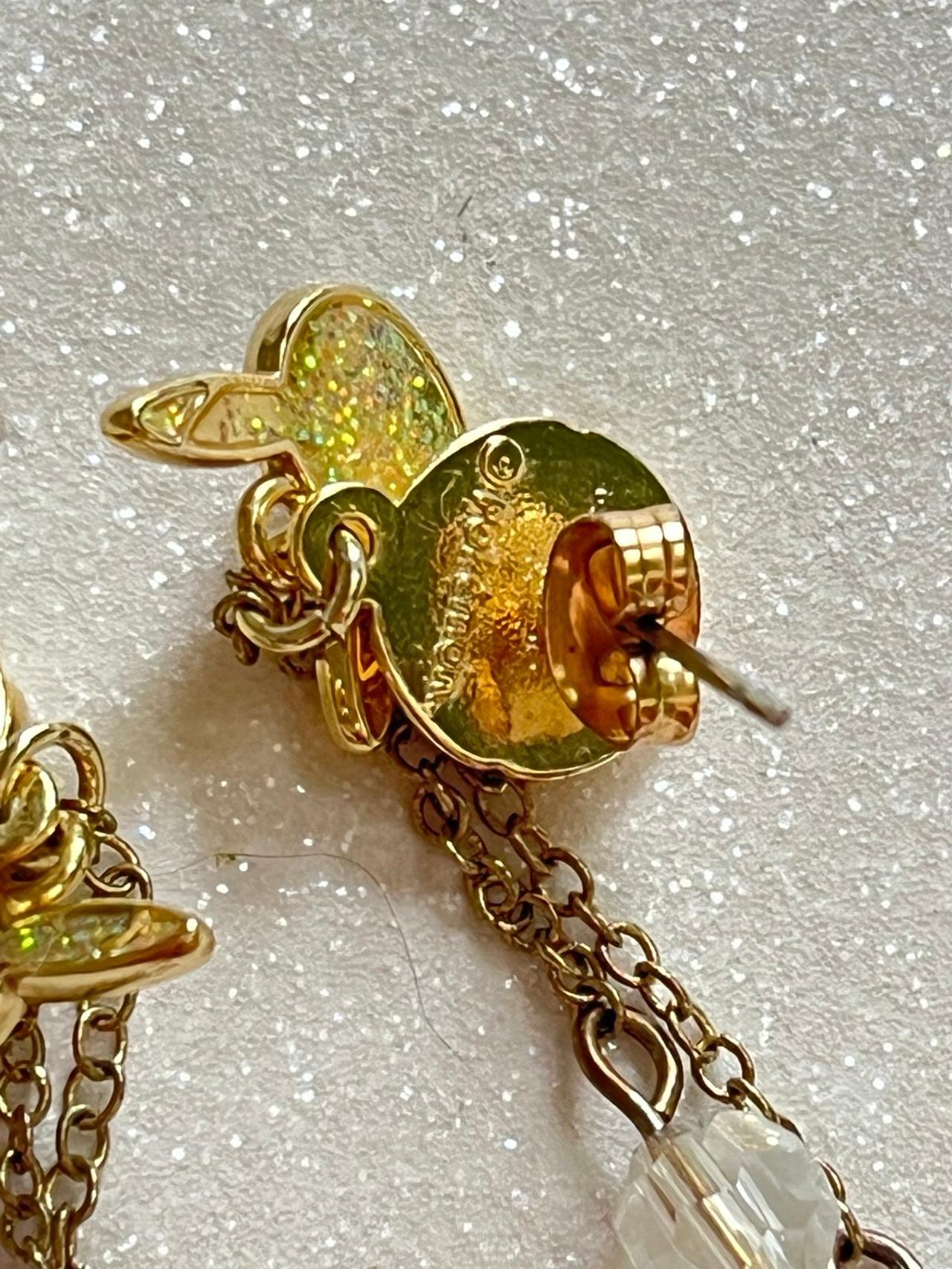 Pokémon Center JP Asakura Pikachu Gold Color Earrings GWOP READ — image 5