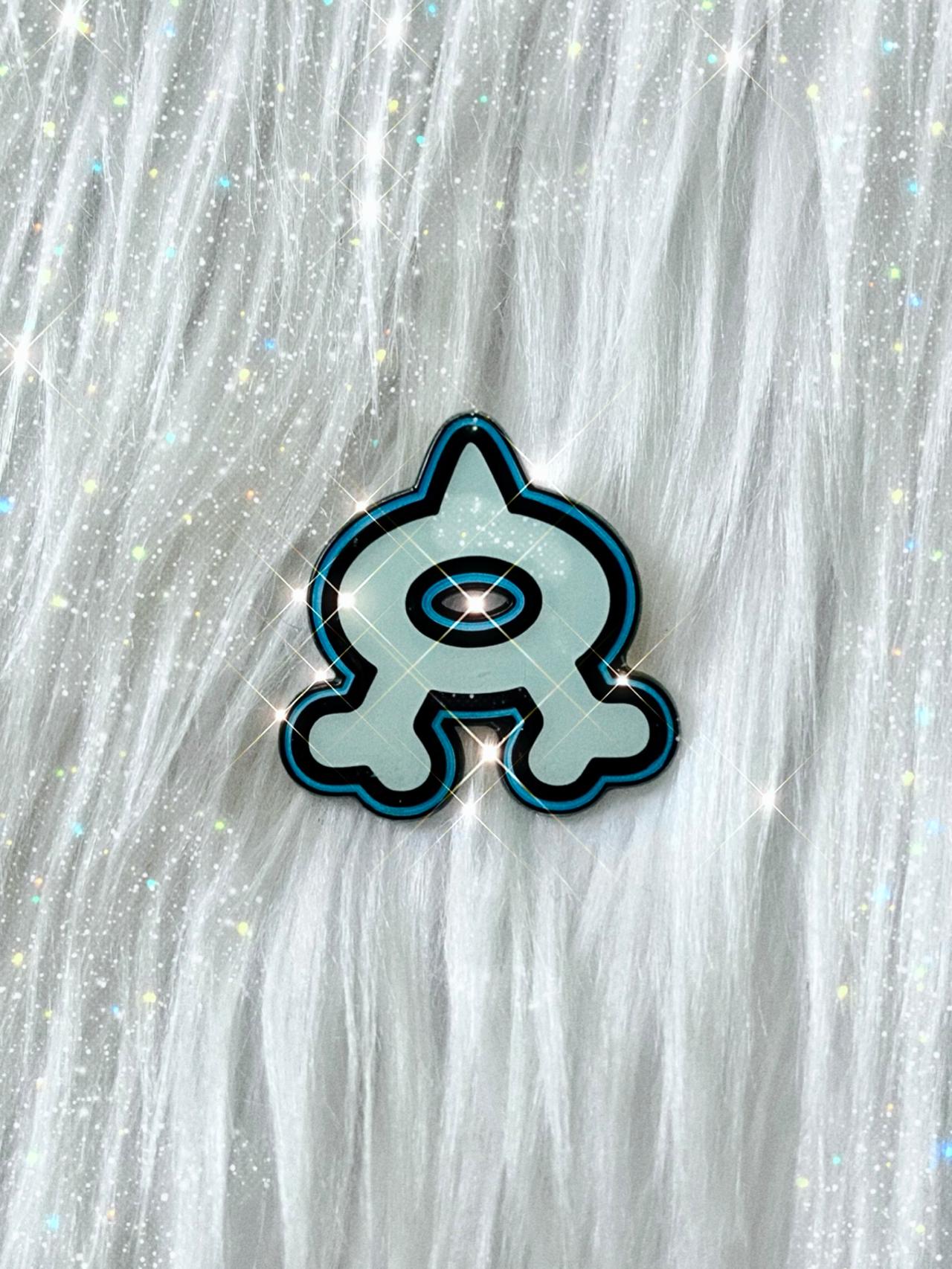 Pokémon Official Trading Pin Team Aqua Symbol LNWOP READ