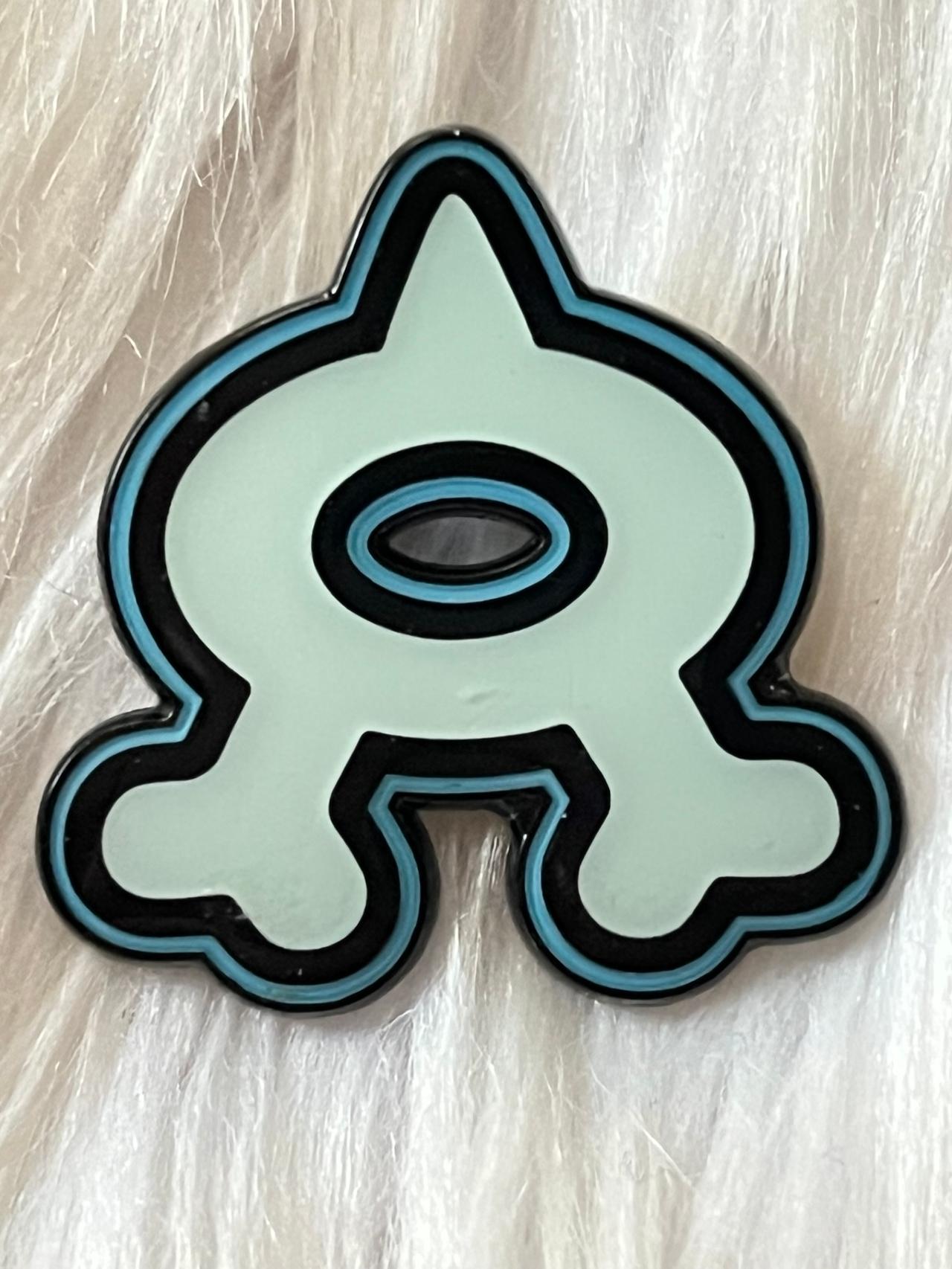 Pokémon Official Trading Pin Team Aqua Symbol LNWOP READ — image 2