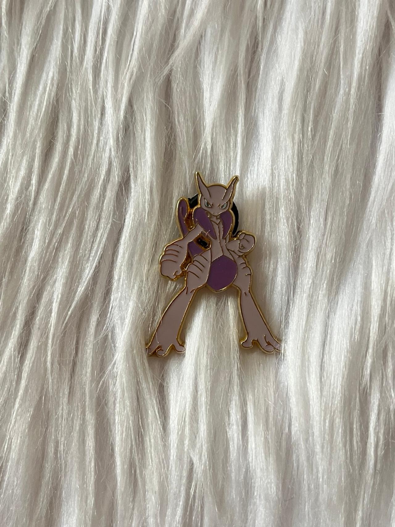 Pokémon Official Trading Pin XY Mega Mewtwo LNWOP READ — image 2