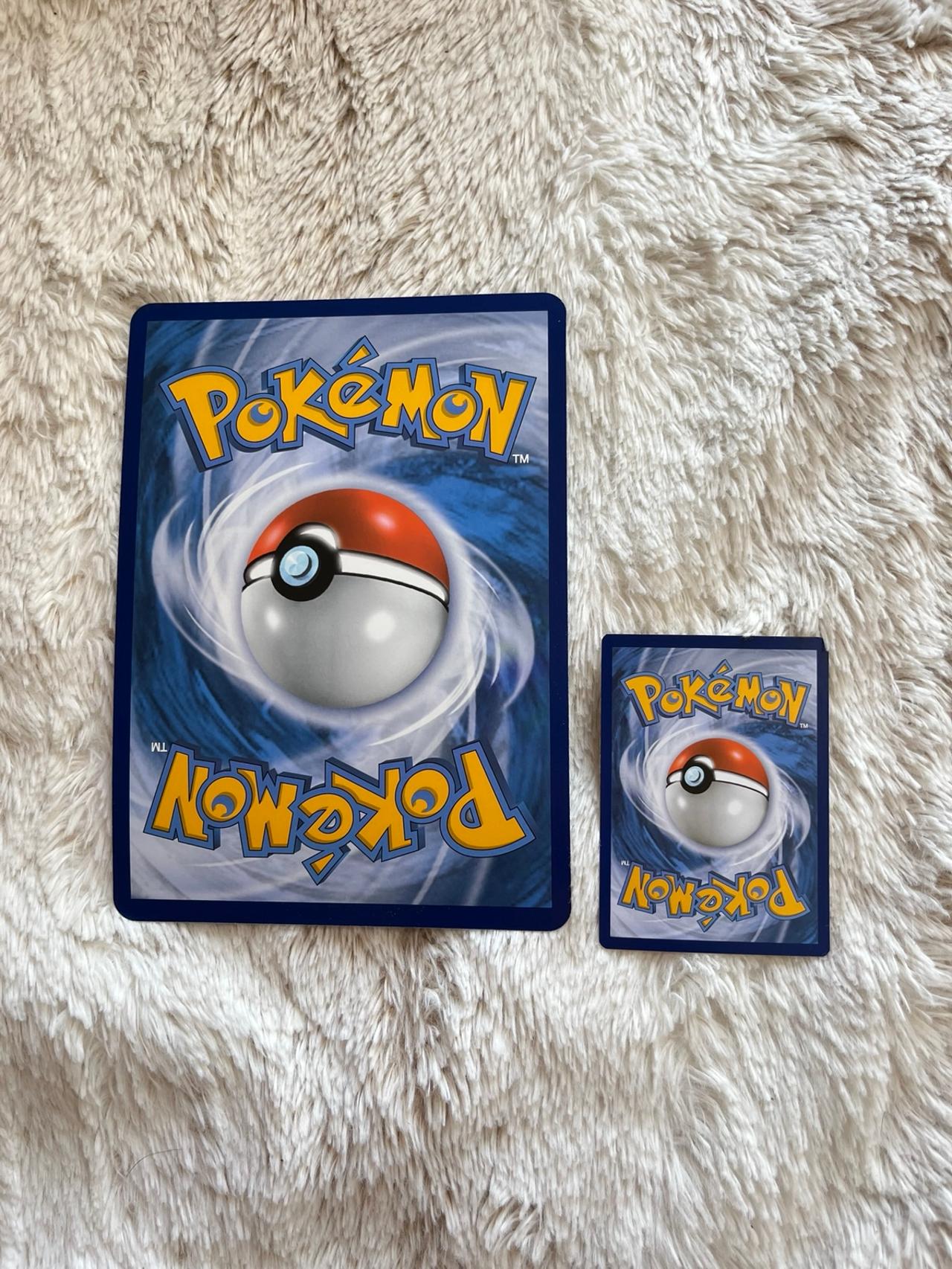 Pokémon TCG 2015 Fusion Strike Hoopa V JUMBO CARD EX SWSH179  READ — image 10