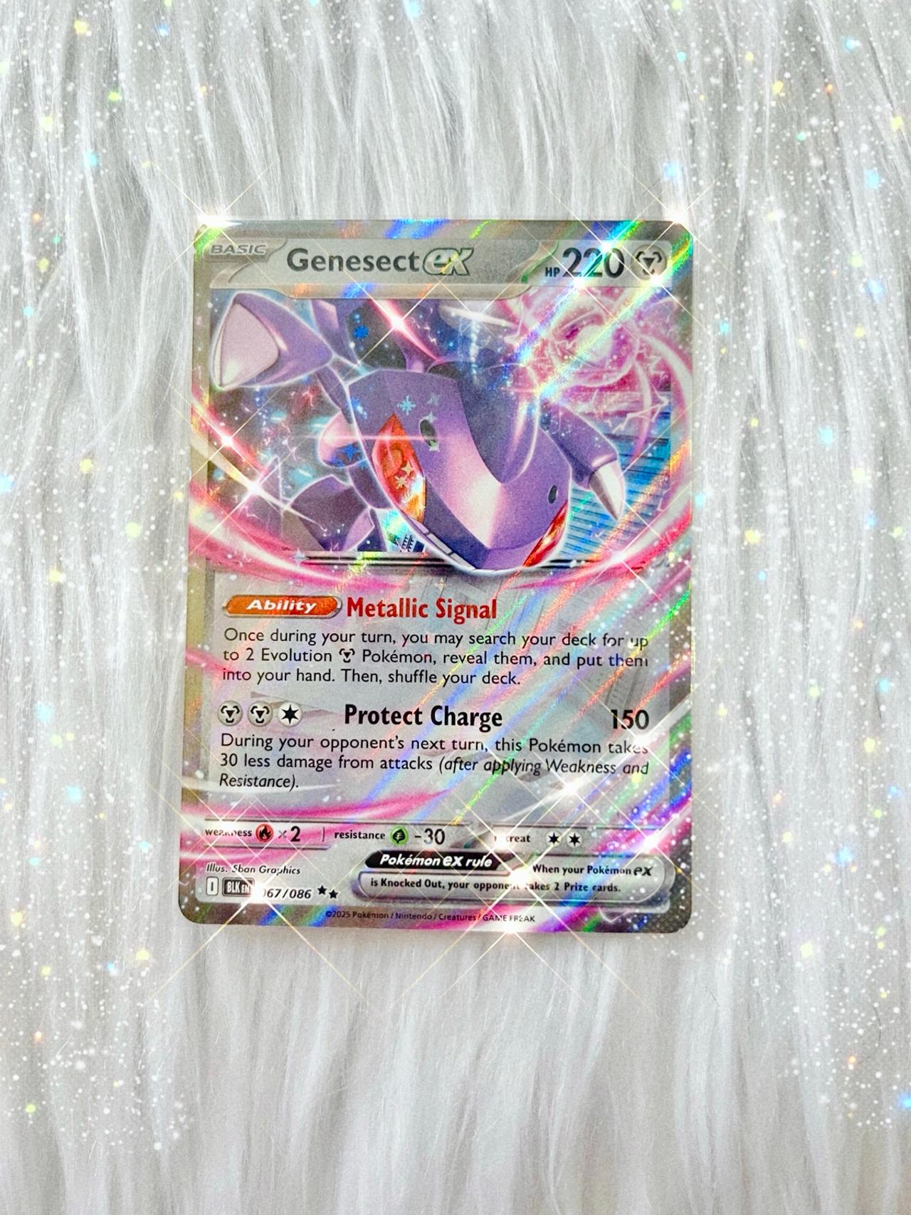 Pokémon TCG Black Bolt Genesect EX 067/086 Mint-NM READ