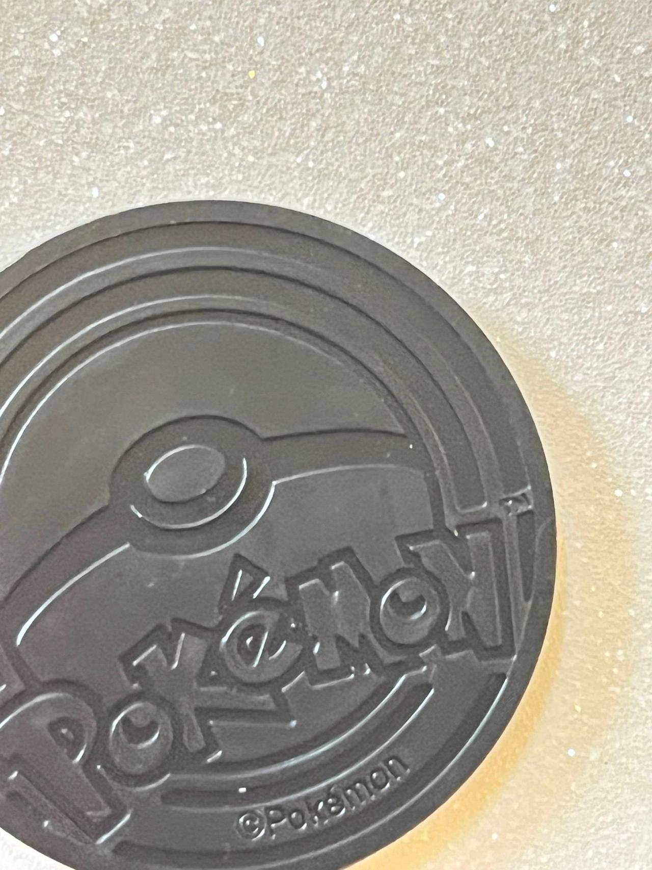 Pokémon TCG Double Crisis Team Magma Cracked Ice Holo Collectors Coin GWOP READ — image 7