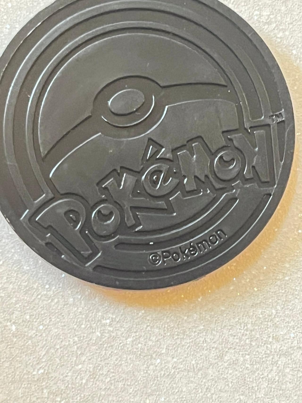 Pokémon TCG Double Crisis Team Magma Cracked Ice Holo Collectors Coin GWOP READ — image 8