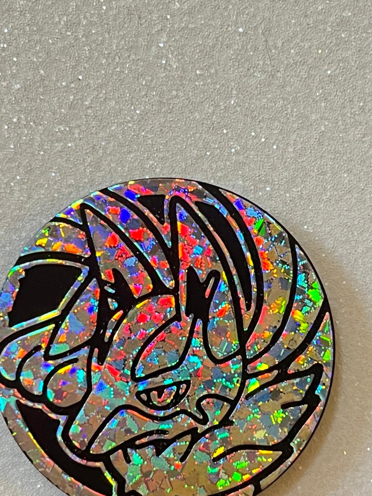 Pokémon TCG Furious Fists M Lucario Promo Radiant Holo Collectors Coin GWOP READ — image 3