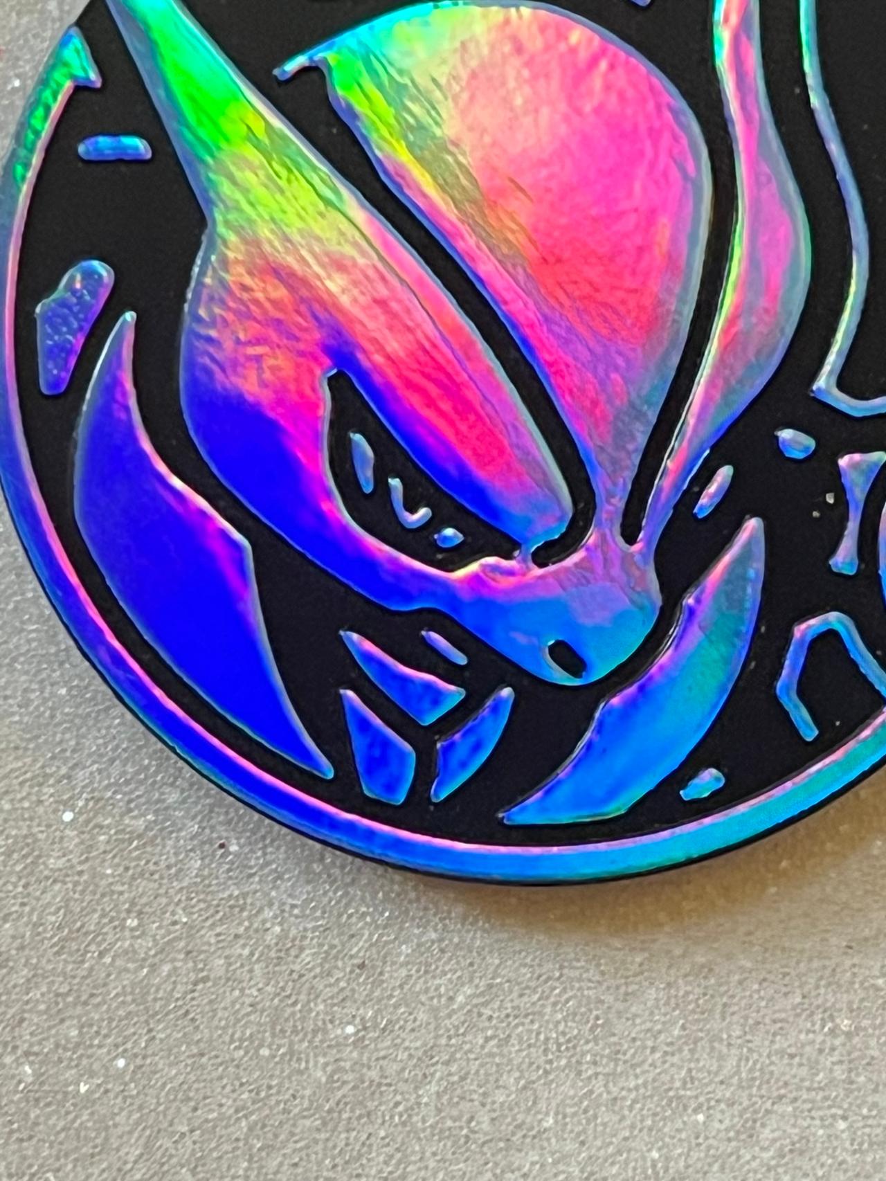 Pokémon TCG XY Breakthrough M Mewtwo Blue Holo Collectors Coin GWOP READ — image 4