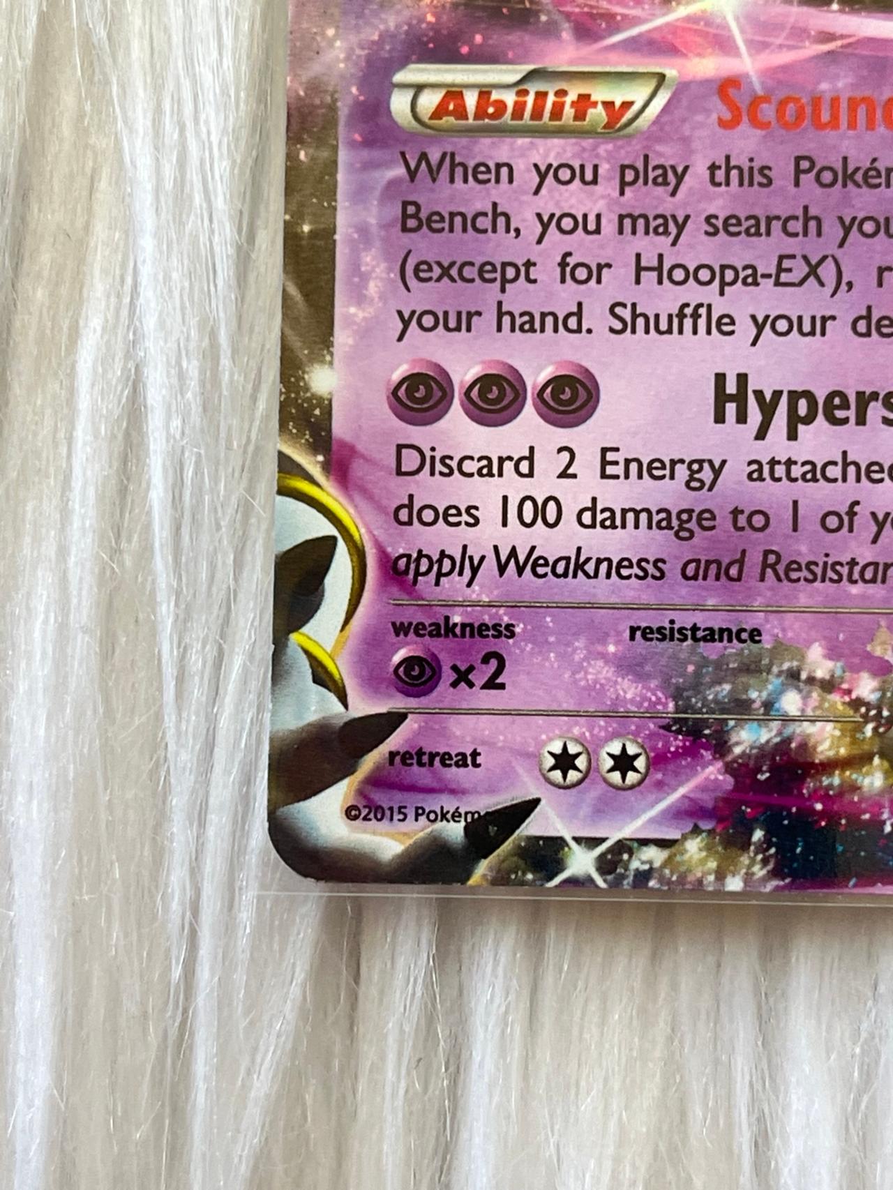 Pokémon TCG XY PROMOS Hoopa EX XY71 READ — image 2
