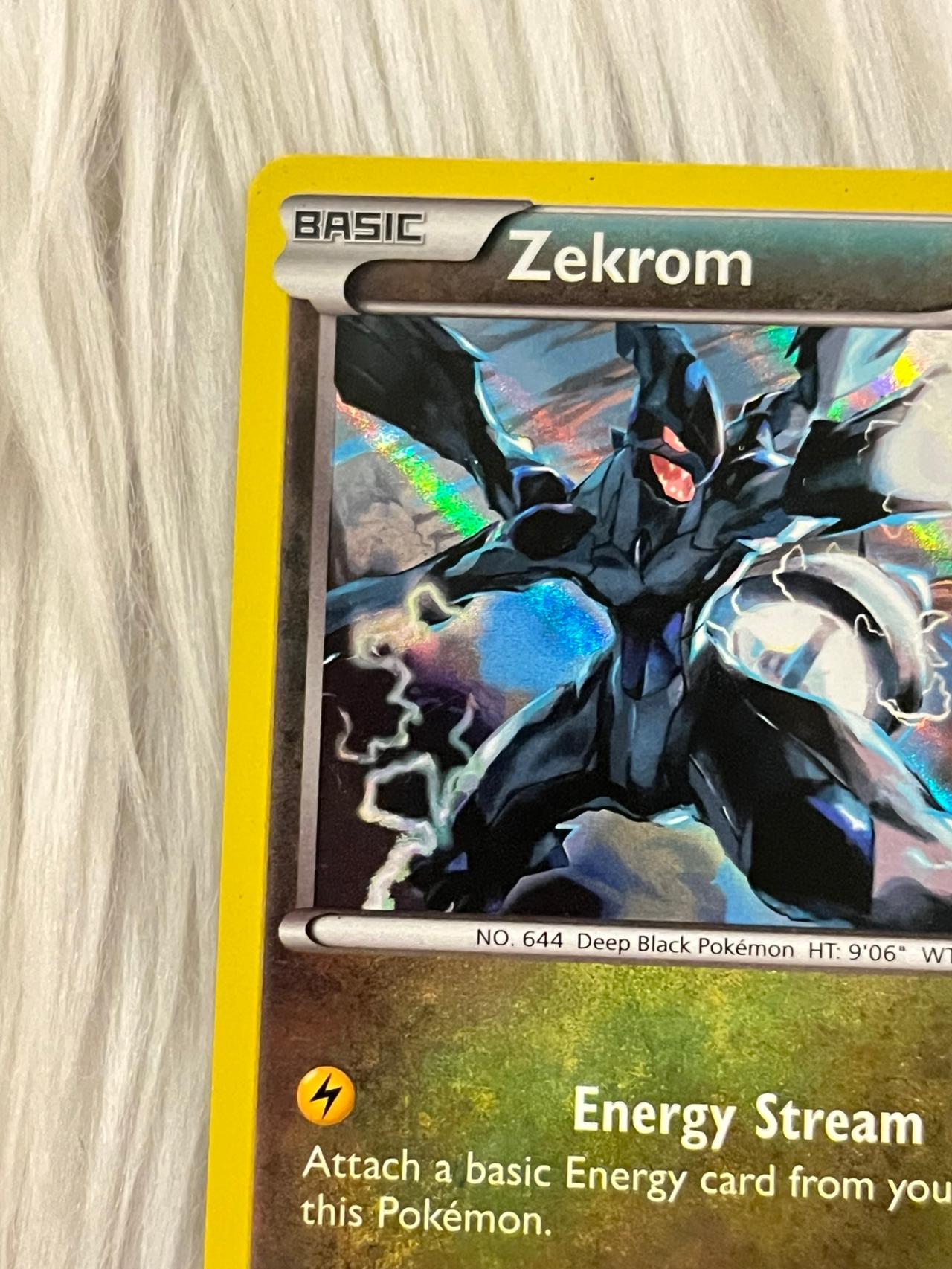 Pokémon TCG XY Roaring Skies Zekrom Holo Foil 64/108 READ — image 5