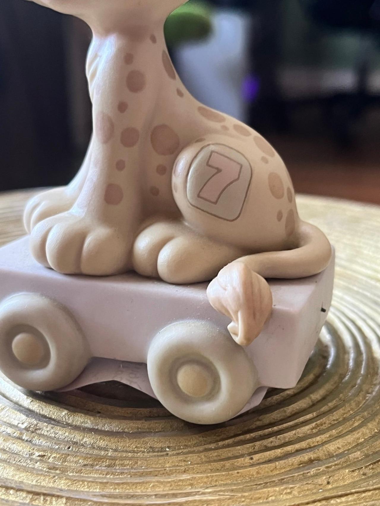 Precious Moments Birthday Train 7 Wishing You GRRR-Eatness 1987 109479 Leopard — image 3