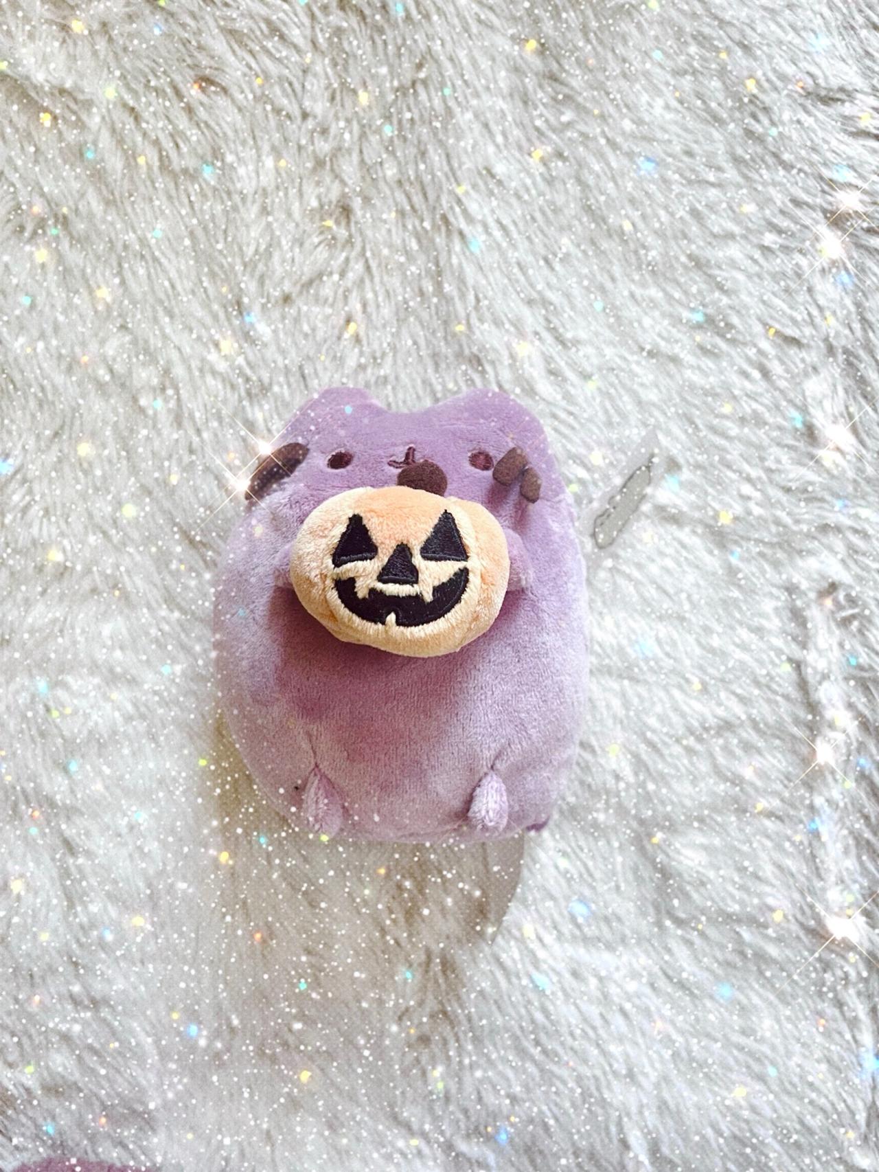 Pusheen Halloween Exclusive Pumpkin Jack-o-Lantern Cat Plush LNWT READ
