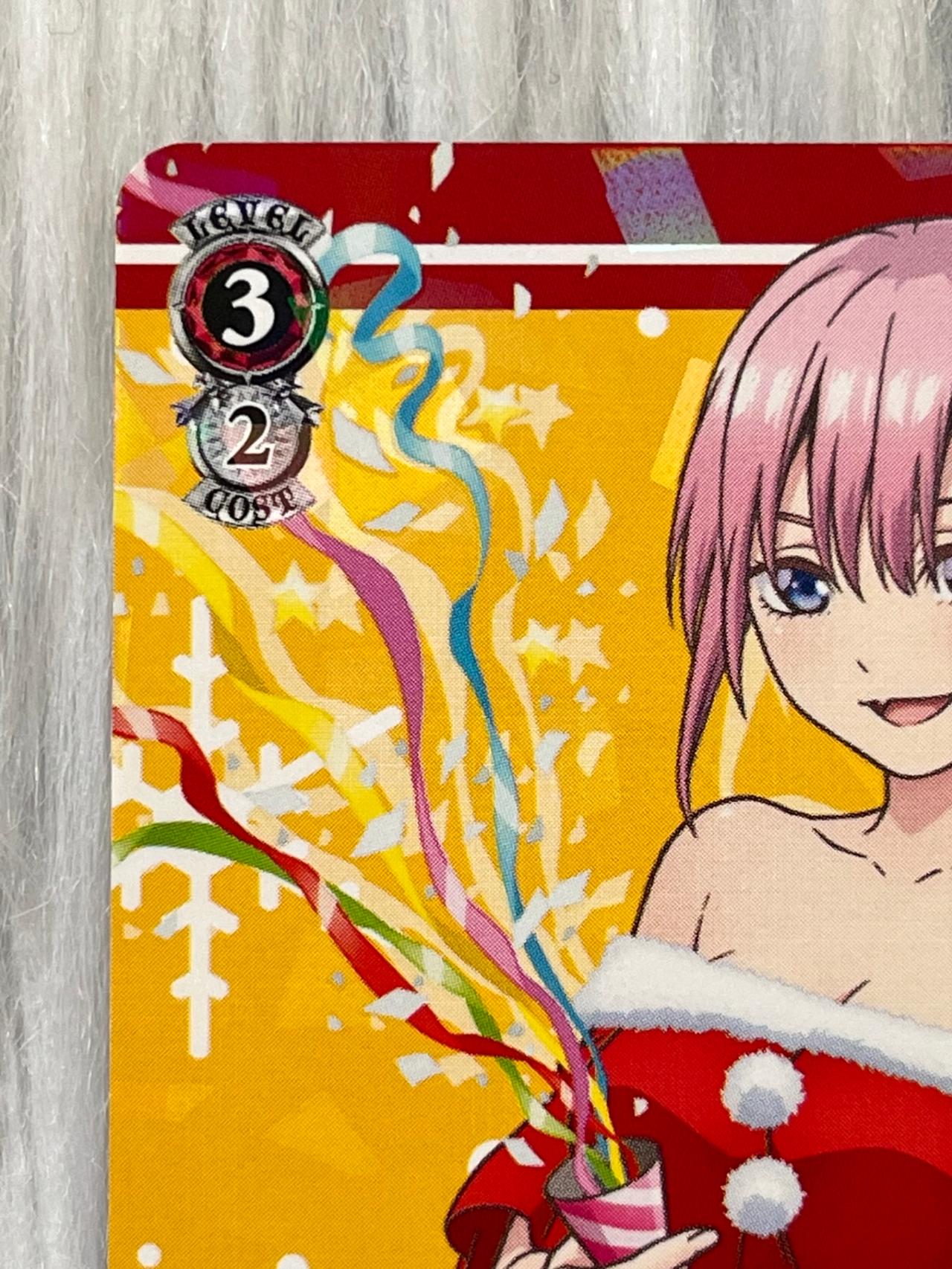 Quintessential Quintuplets WEISS TCG Ichika in Santa Suite W83-E076 ENGLISH READ — image 5