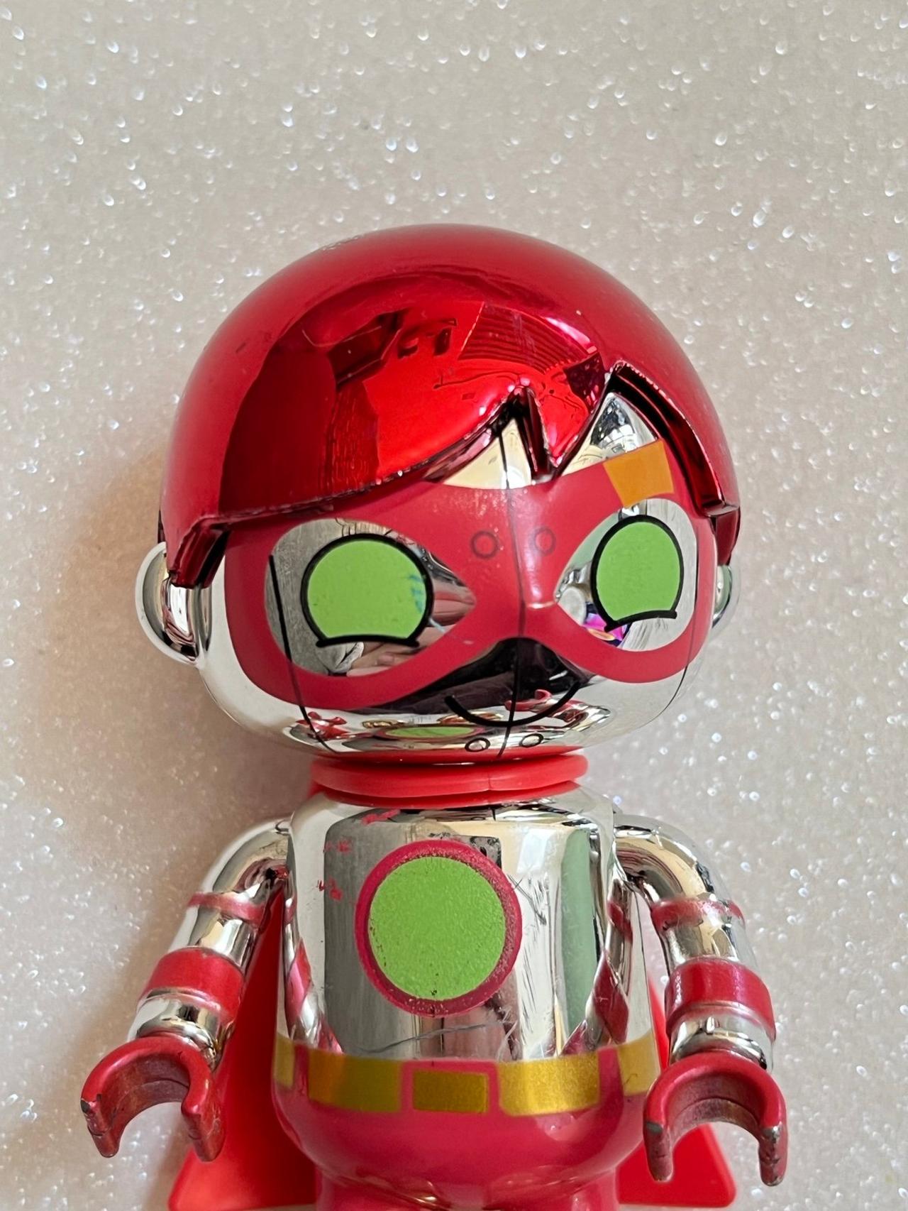 Ryan’s World Mystery Microverse Steel Titan Chrome Red & Gold Figure READ — image 3