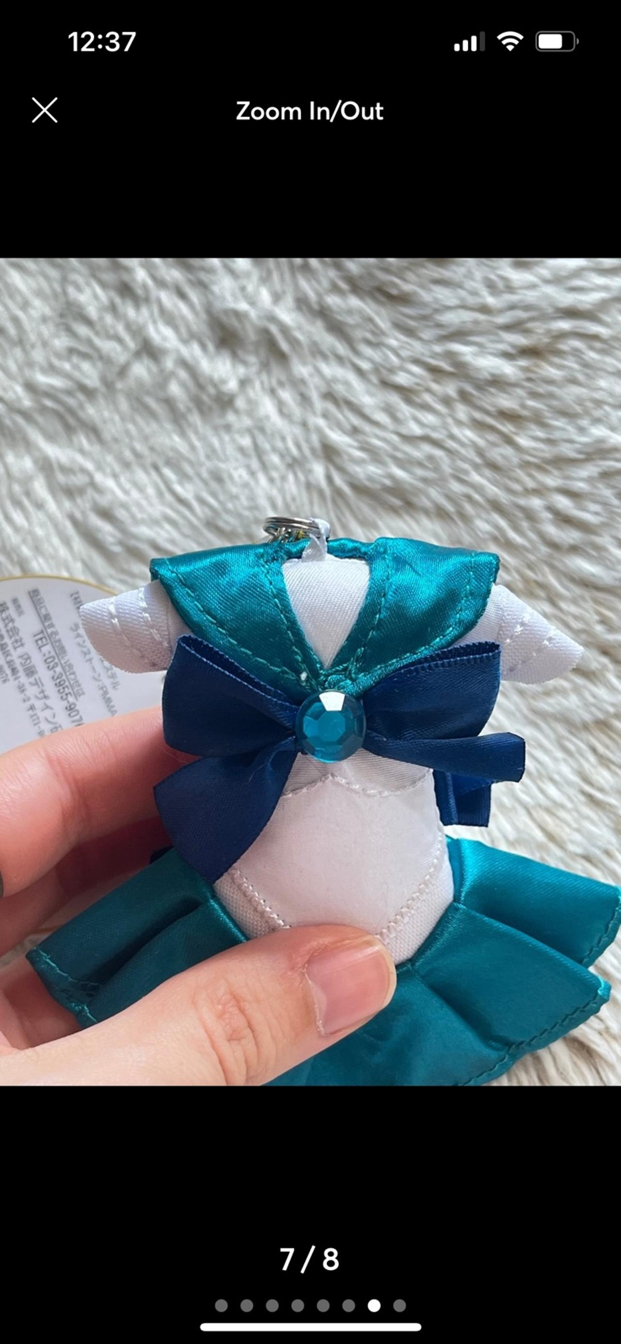 Sailor Moon Neptune Costume Plush Mascot Keychain JP EXCLUSIVE LNWT READ — image 7