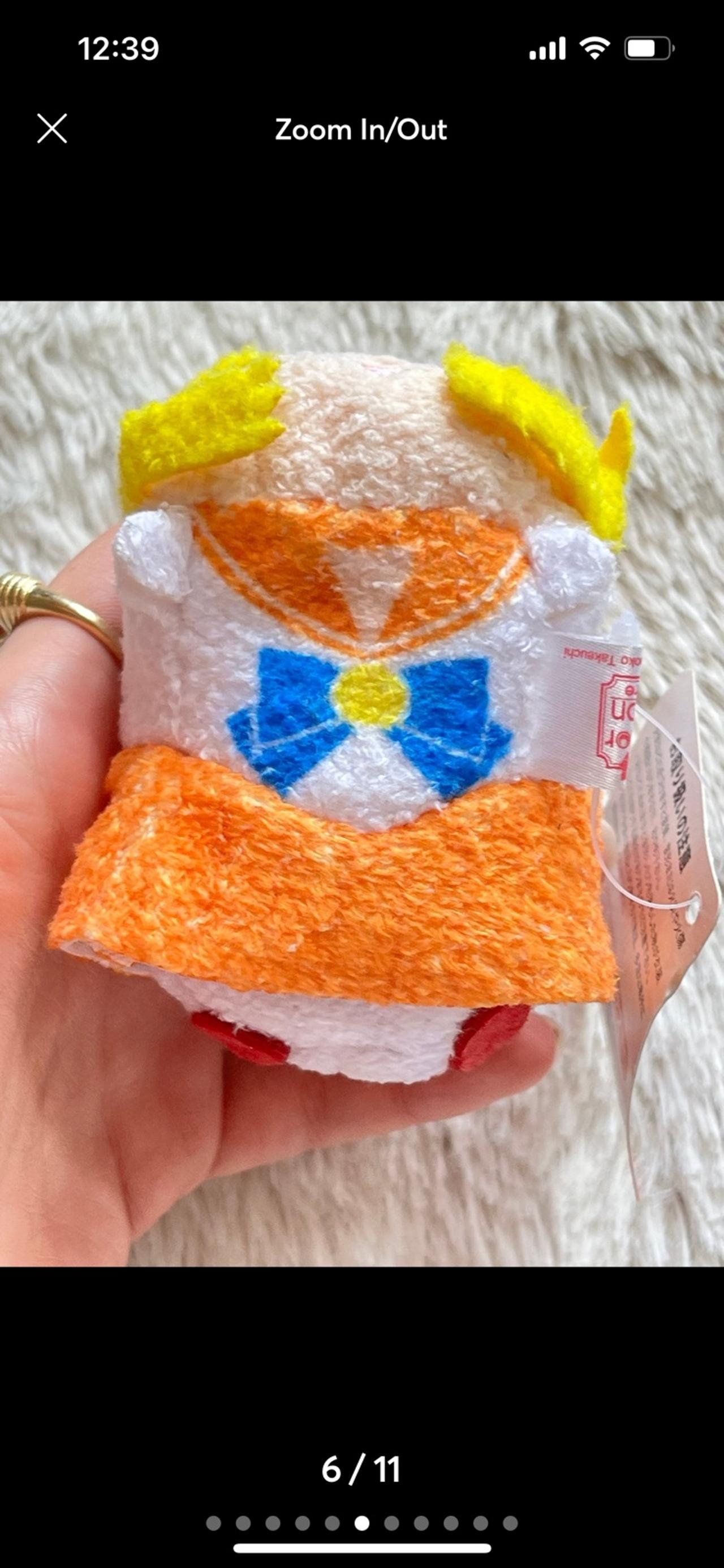 Sailor Moon Venus Winking Otedama Tsum Tsum Plush LNWT READ — image 6