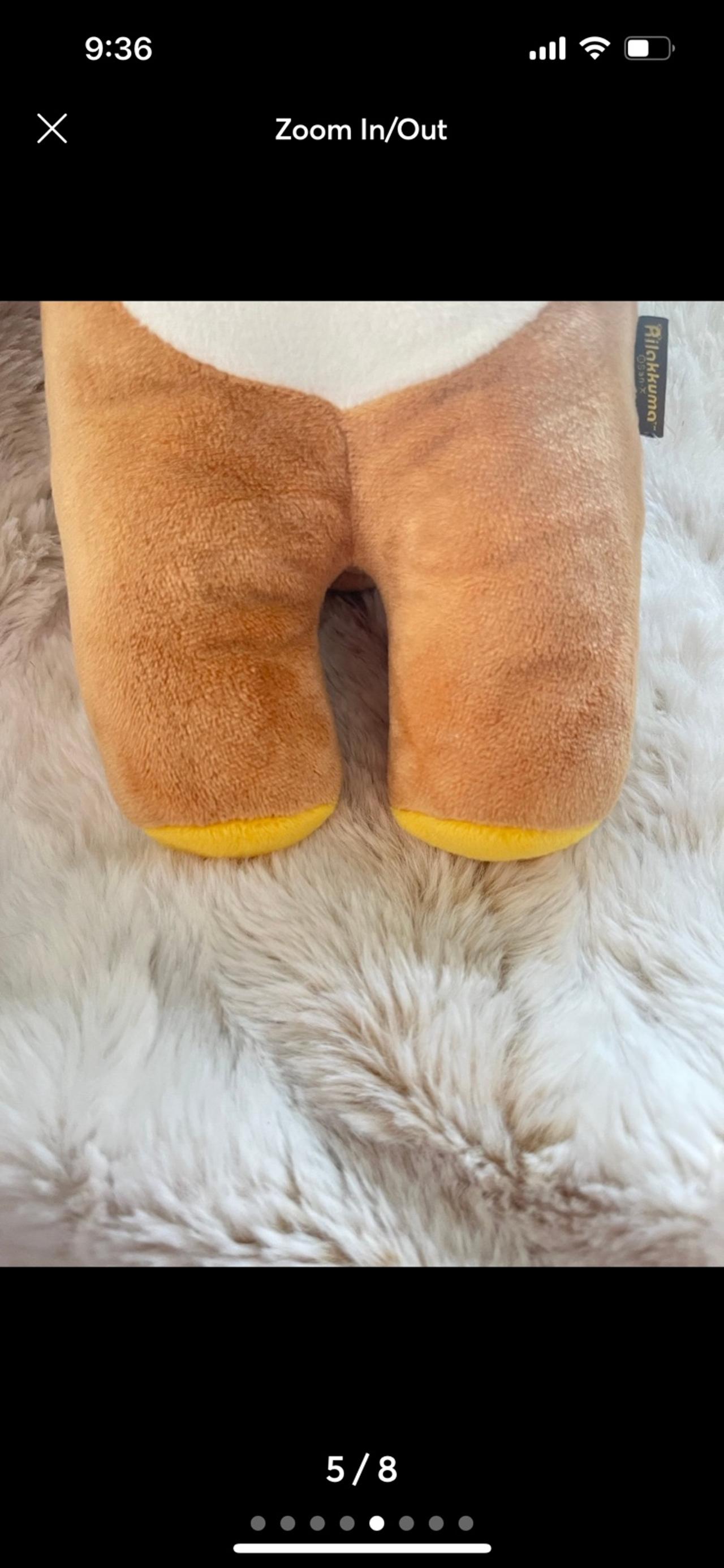 San-X Rilakkuma Cafe with Donut & Fork 2022 Plush LNWOT READ — image 5
