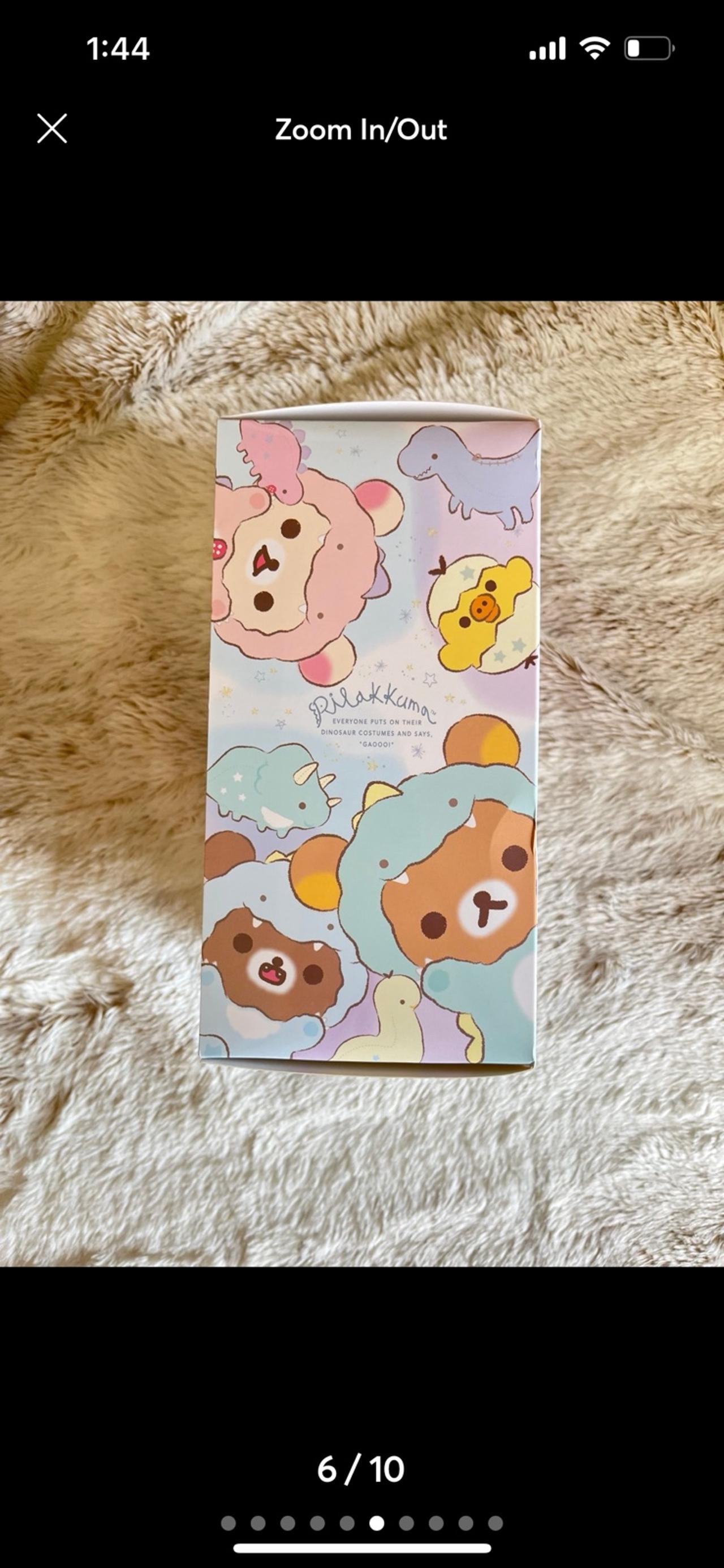 San-X Rilakkuma Korilakkuma Round 1 Exclusive Dinosaura Costumes NIB READ — image 6