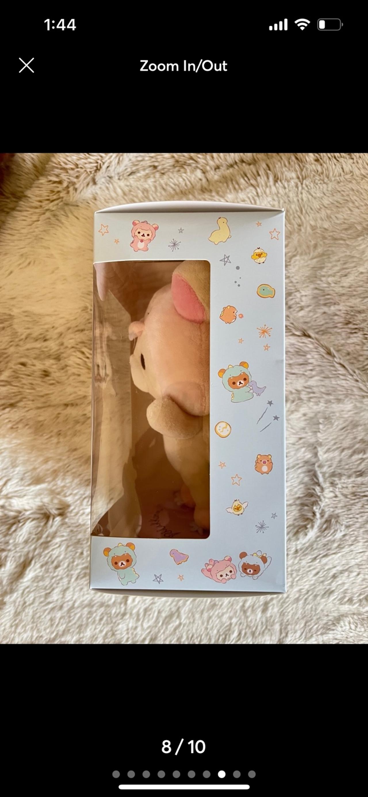 San-X Rilakkuma Korilakkuma Round 1 Exclusive Dinosaura Costumes NIB READ — image 8