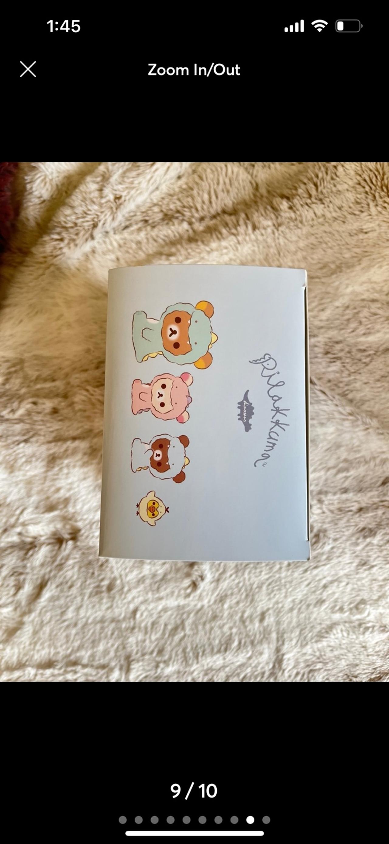 San-X Rilakkuma Korilakkuma Round 1 Exclusive Dinosaura Costumes NIB READ — image 9