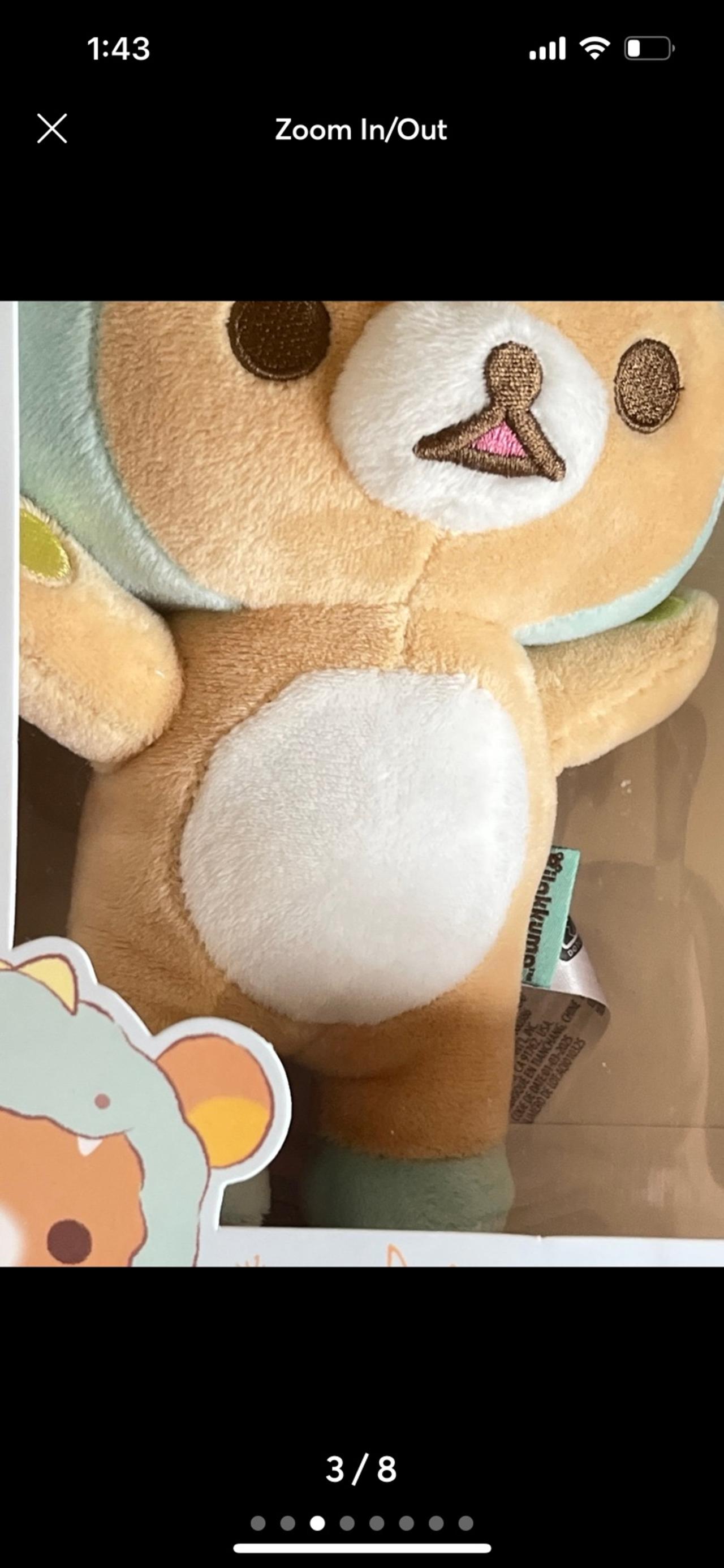 San-X Rilakkuma Round 1 Exclusive Dinosaura Costumes NIB READ — image 3