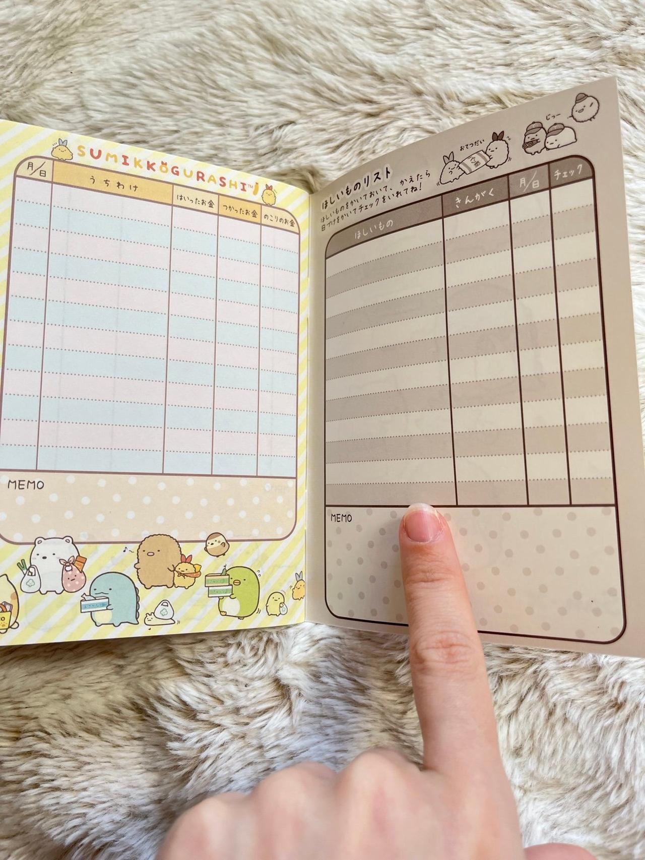 San-X Sumikko Gurashi Mini 5” Memo Notebook Journal Japanese Language READ — image 8