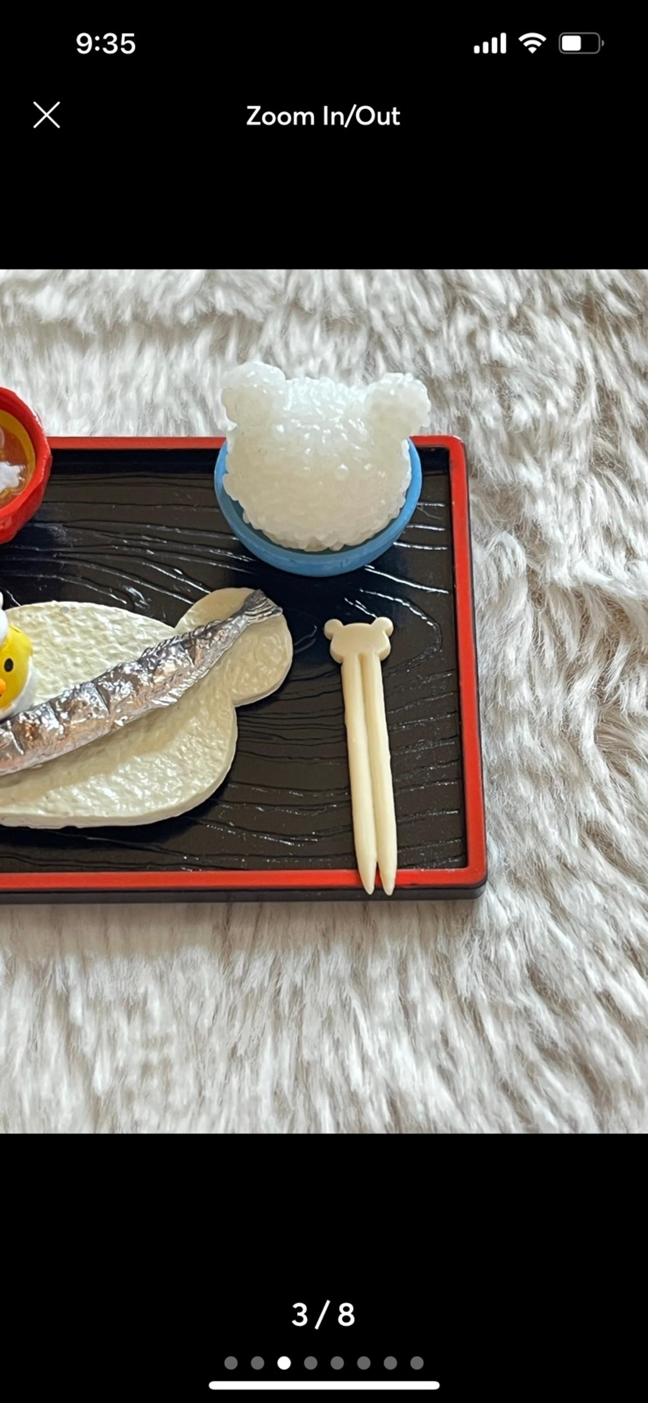 San-X x ReMent Rilakkuma Diner Dinner Set Miniature Figure GWOP READ — image 3