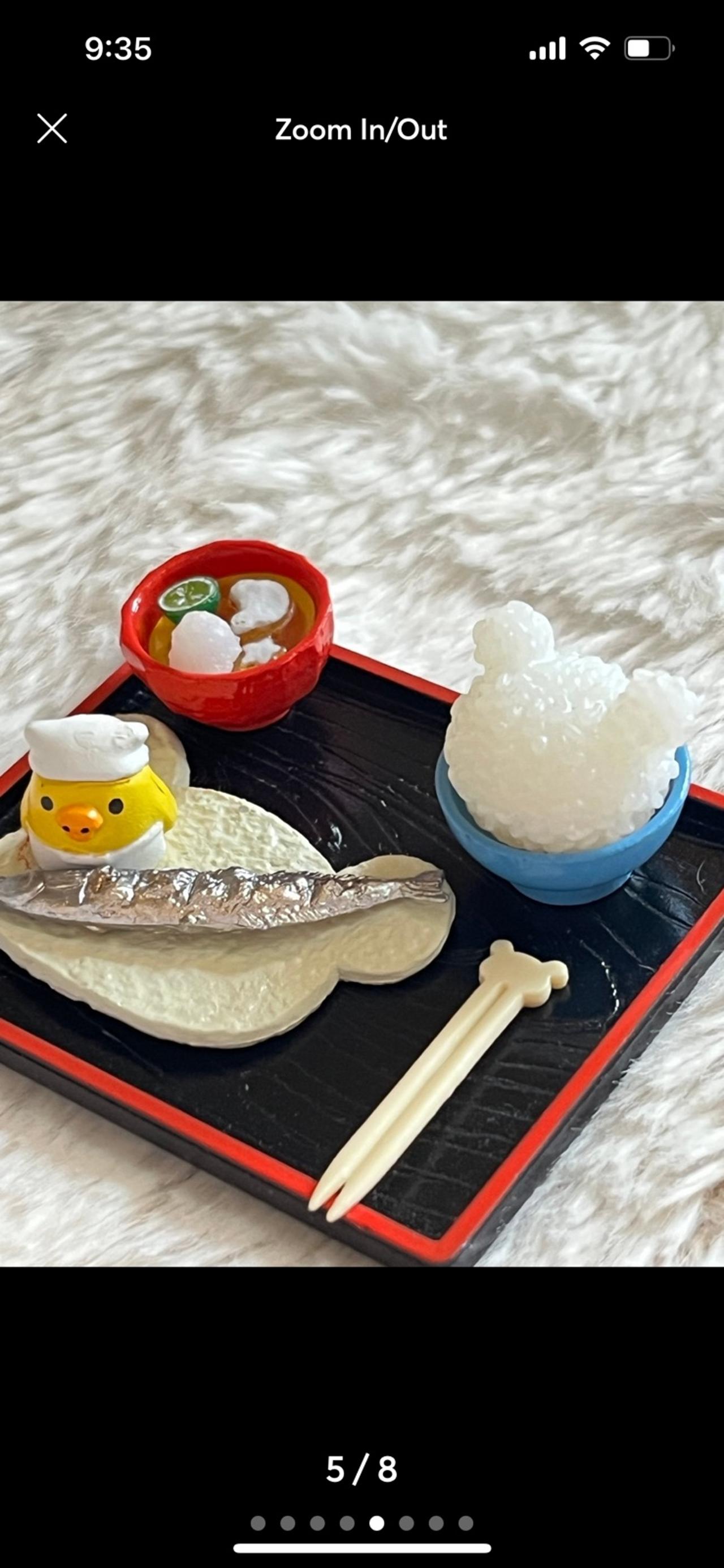 San-X x ReMent Rilakkuma Diner Dinner Set Miniature Figure GWOP READ — image 5