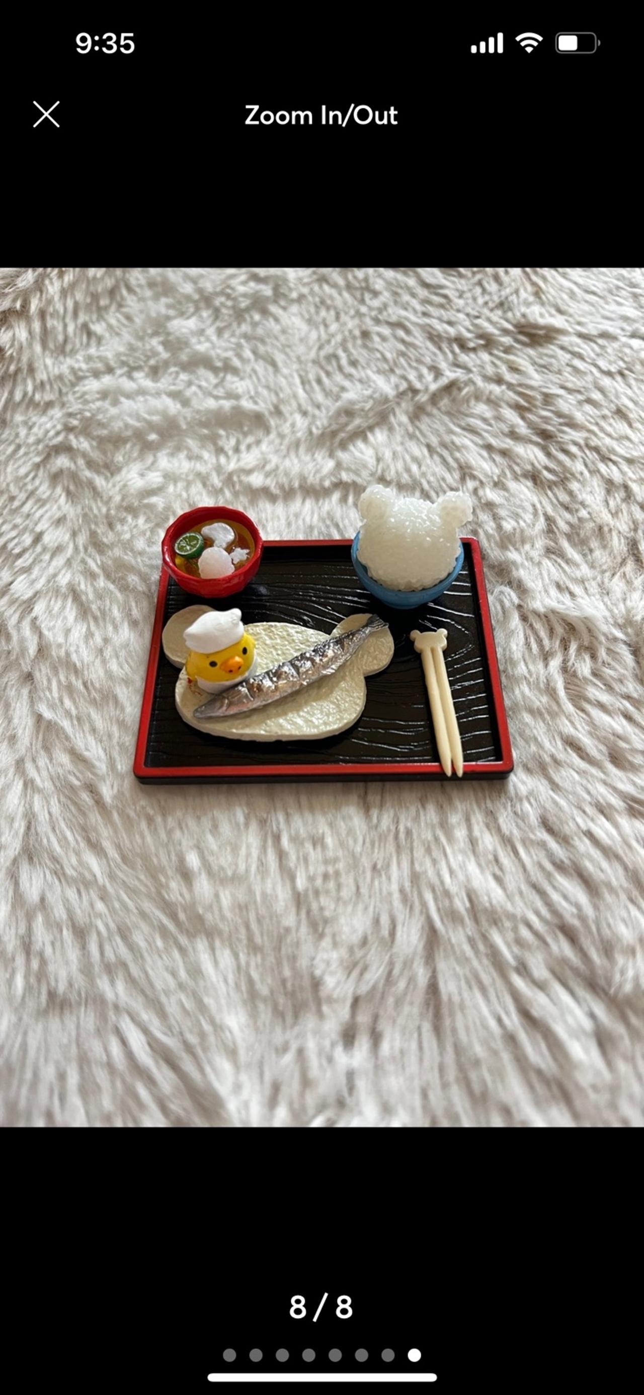 San-X x ReMent Rilakkuma Diner Dinner Set Miniature Figure GWOP READ — image 8