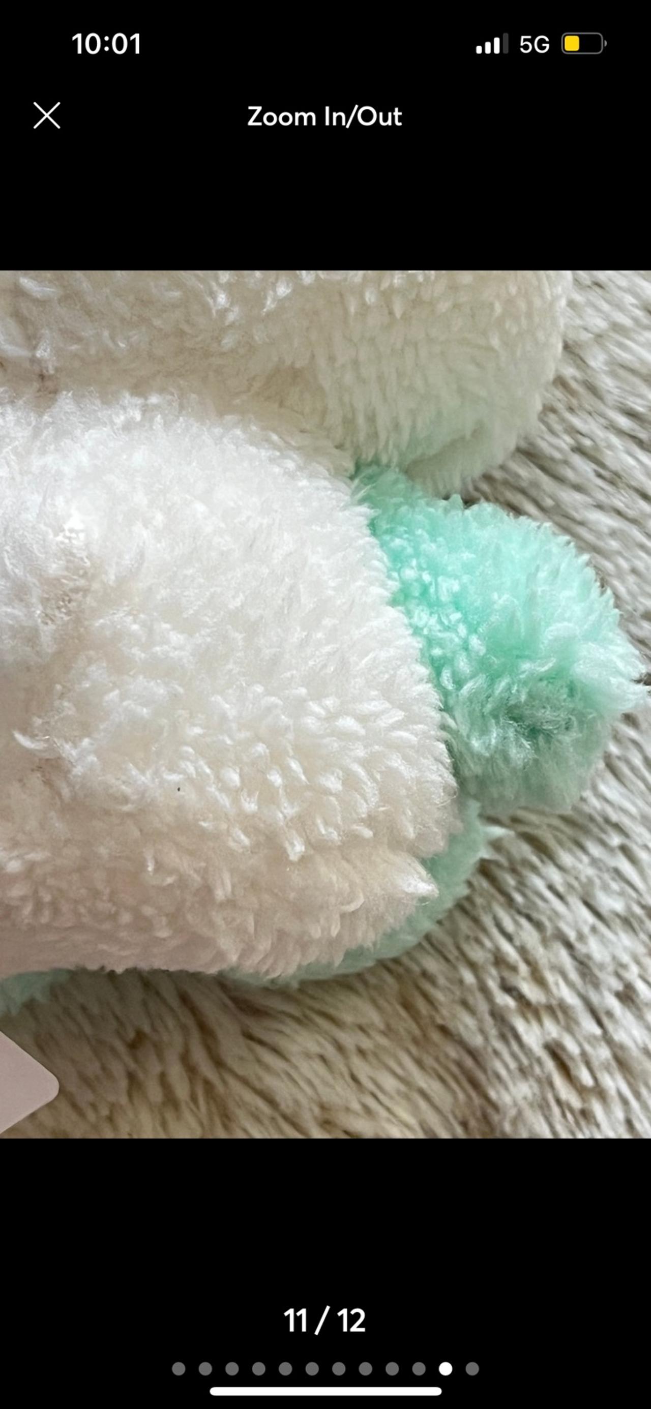 Sanrio Characters Hello Kitty x Round 1 Panda Costume Mint Color Plush NWT READ — image 11