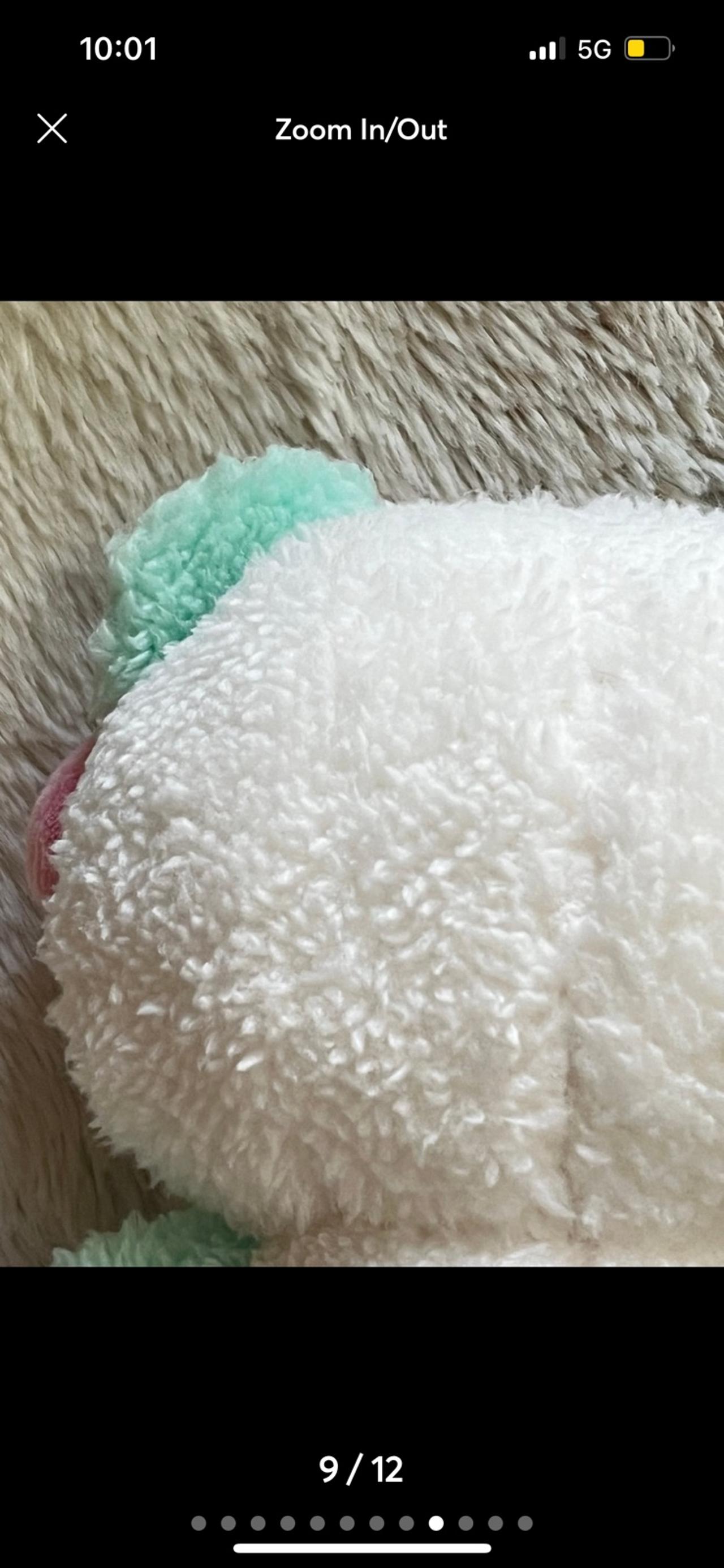 Sanrio Characters Hello Kitty x Round 1 Panda Costume Mint Color Plush NWT READ — image 9
