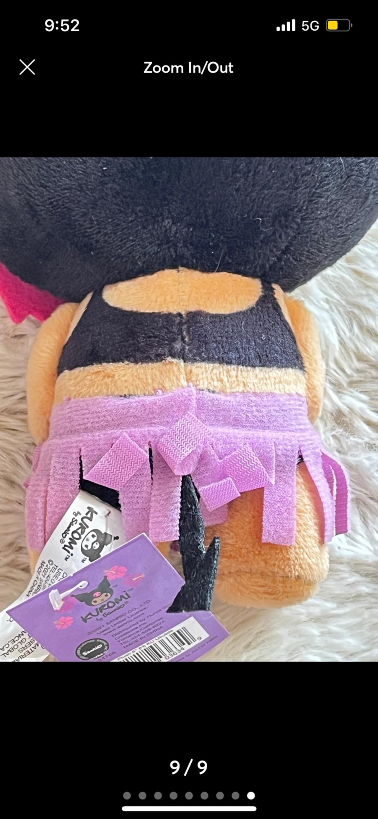 Sanrio Characters Kuromi Ukelele Plush Hawaii Exclusive NWT READ — image 9